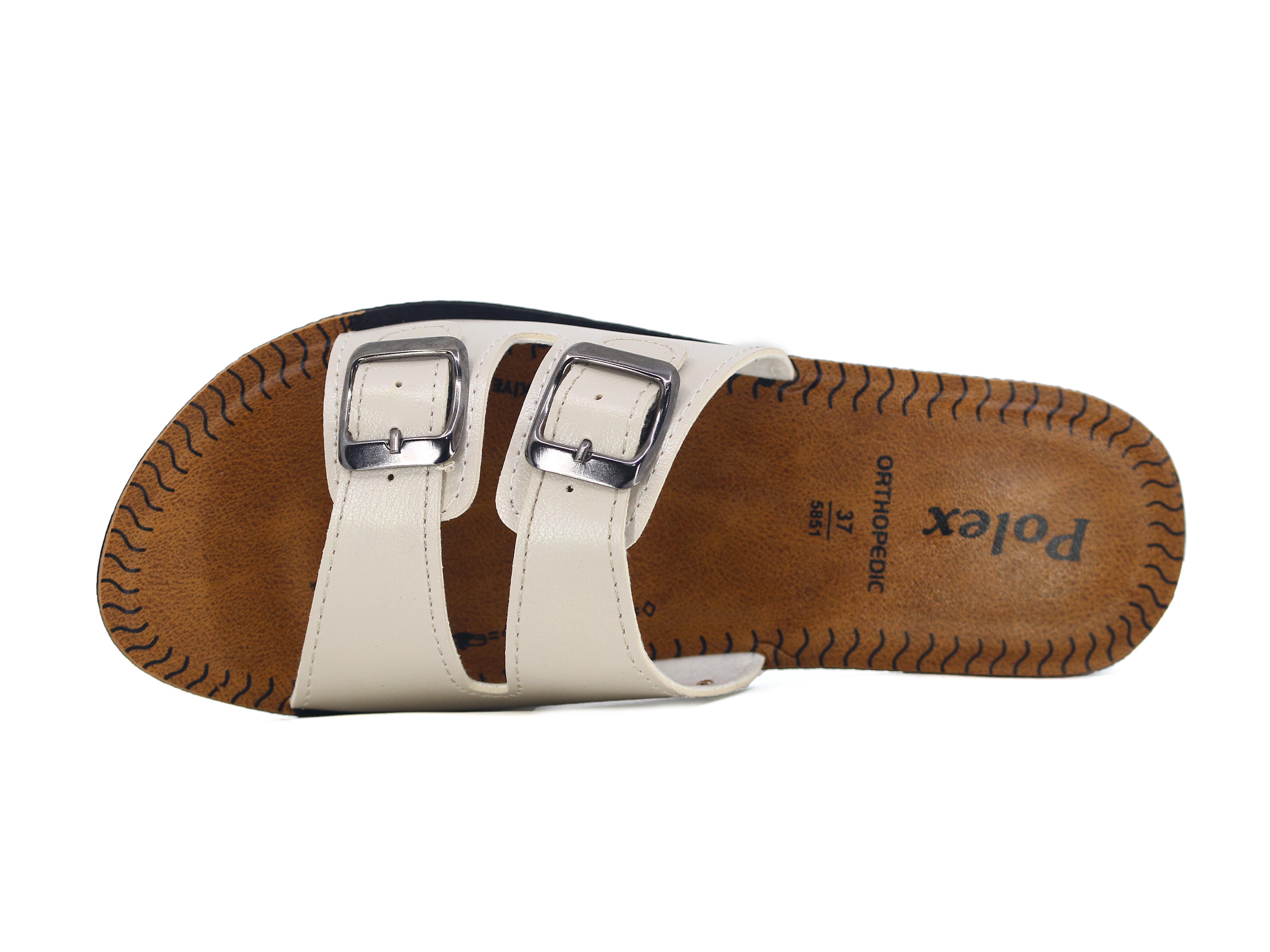 Polex Zenne 5852-C Çift Toka Pedli Günlük Terlik - 2
