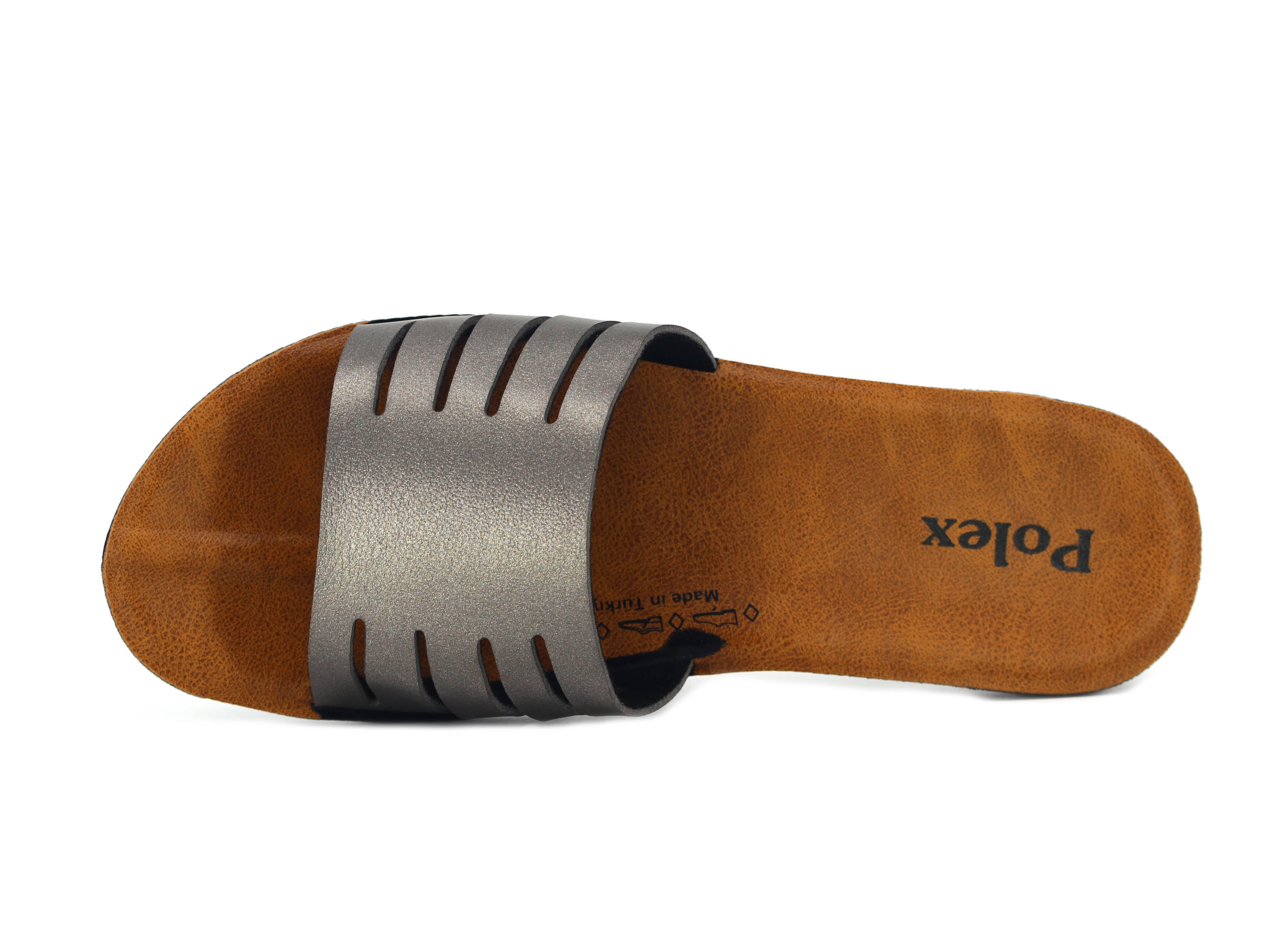 Polex Zenne 5307-C Kibrit Yandan Zımbalı Ekstra Günlük Terlik - 2