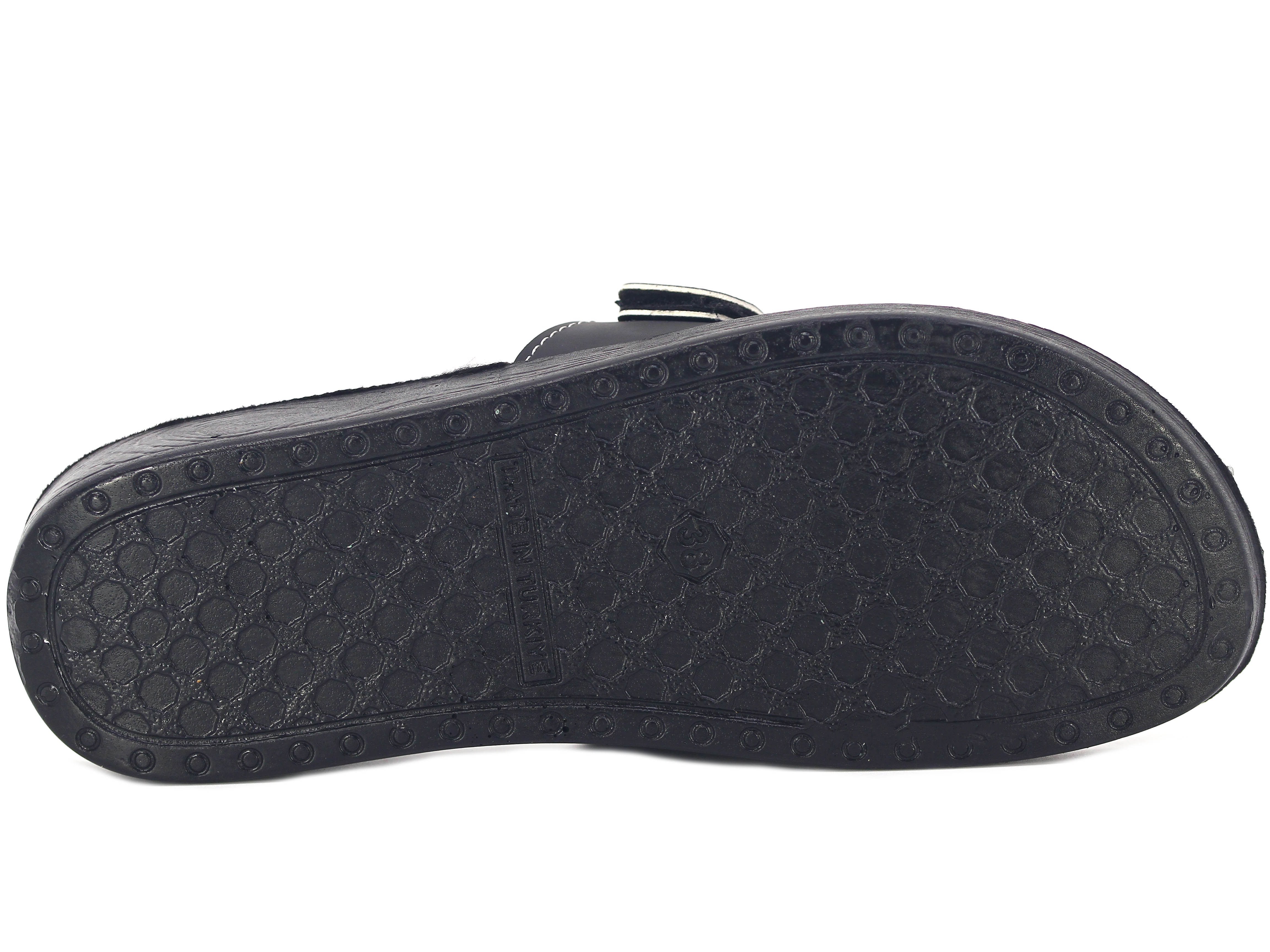 Polex Zenne 5075-A Tek Toka Cırtlı Ara Kat Günlük Terlik - 3