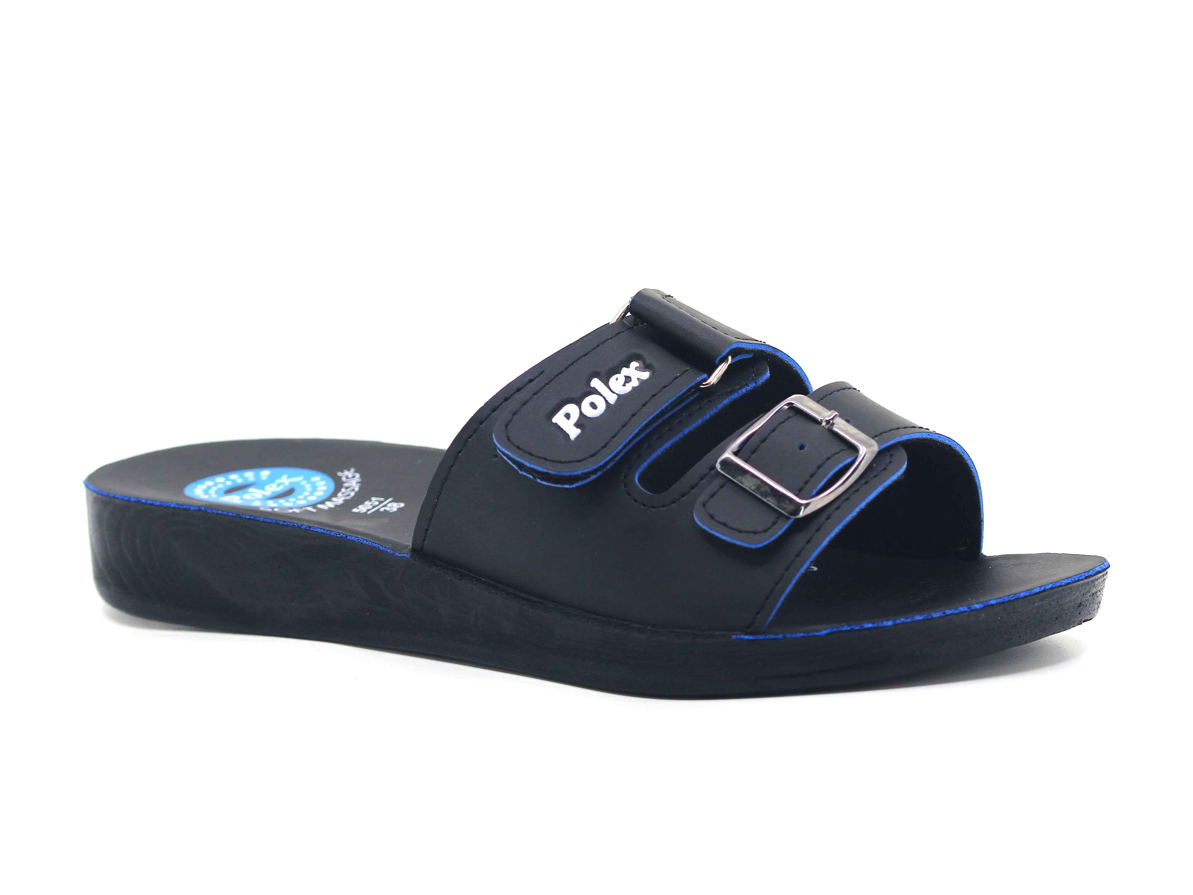 Polex Zenne 5075-A Tek Toka Cırtlı Ara Kat Günlük Terlik