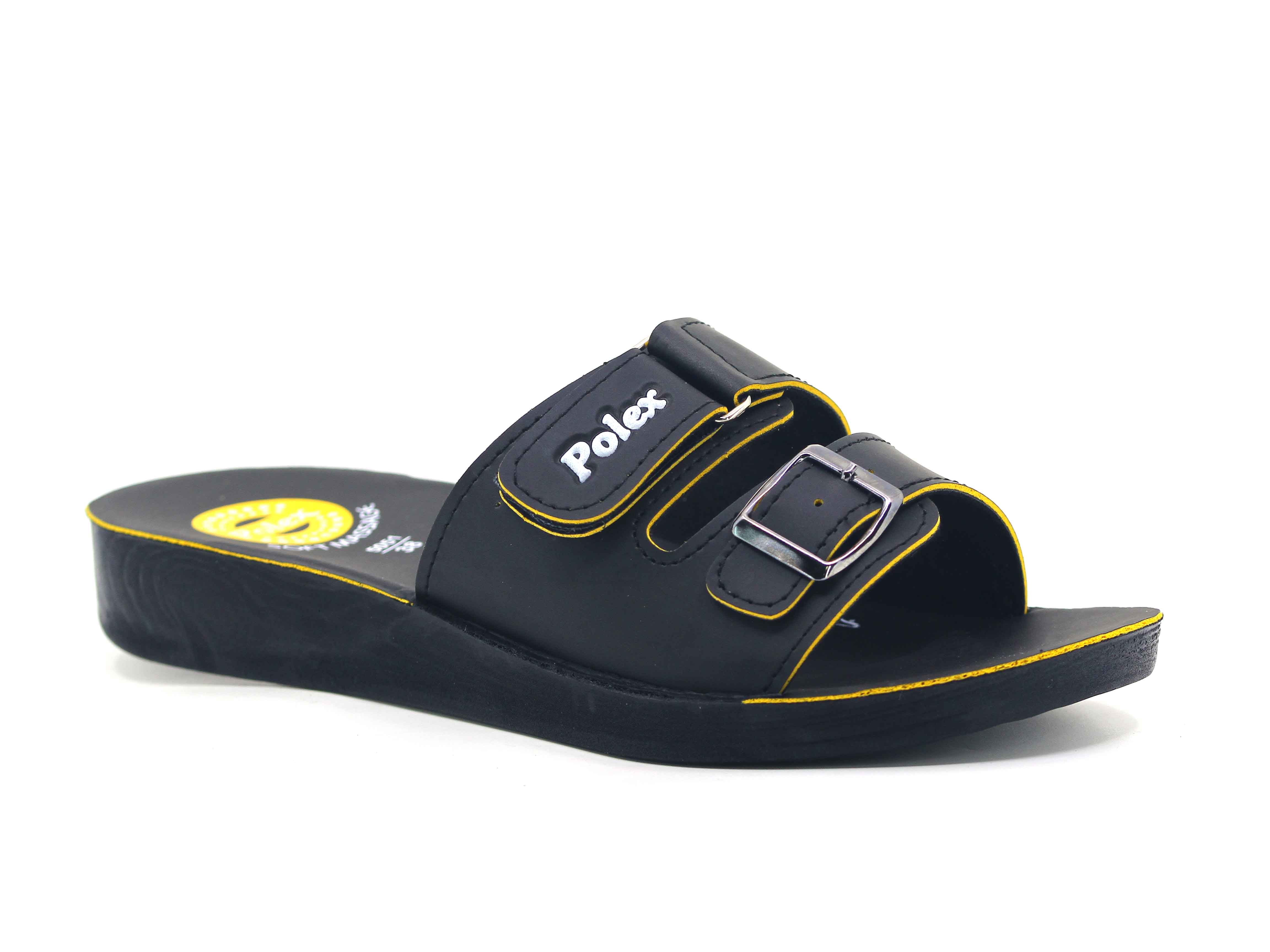 Polex Zenne 5075-A Tek Toka Cırtlı Ara Kat Günlük Terlik