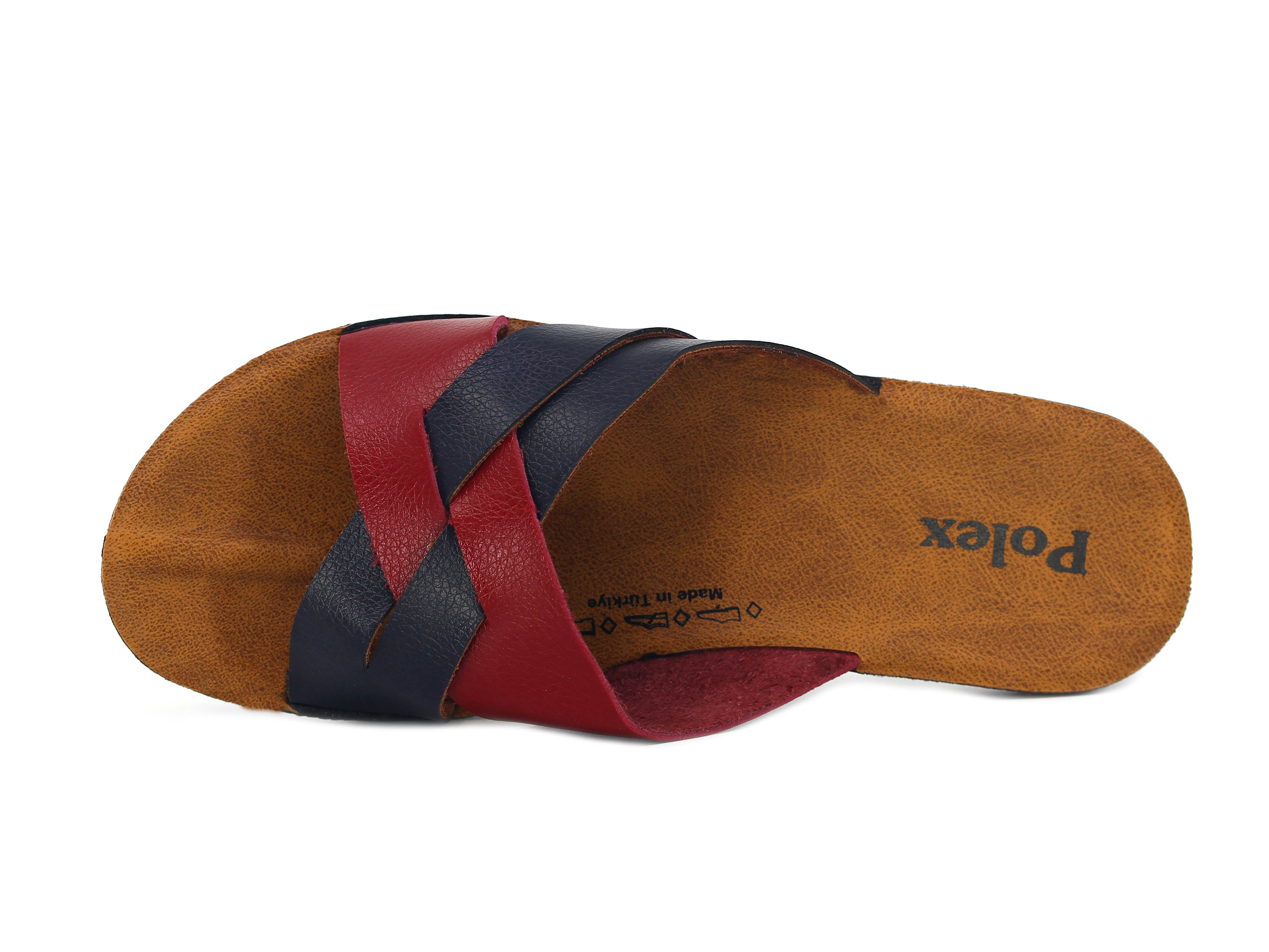 Polex Zenne 5305-C Çapraz İçten Geçmeli Günlük Terlik - 2