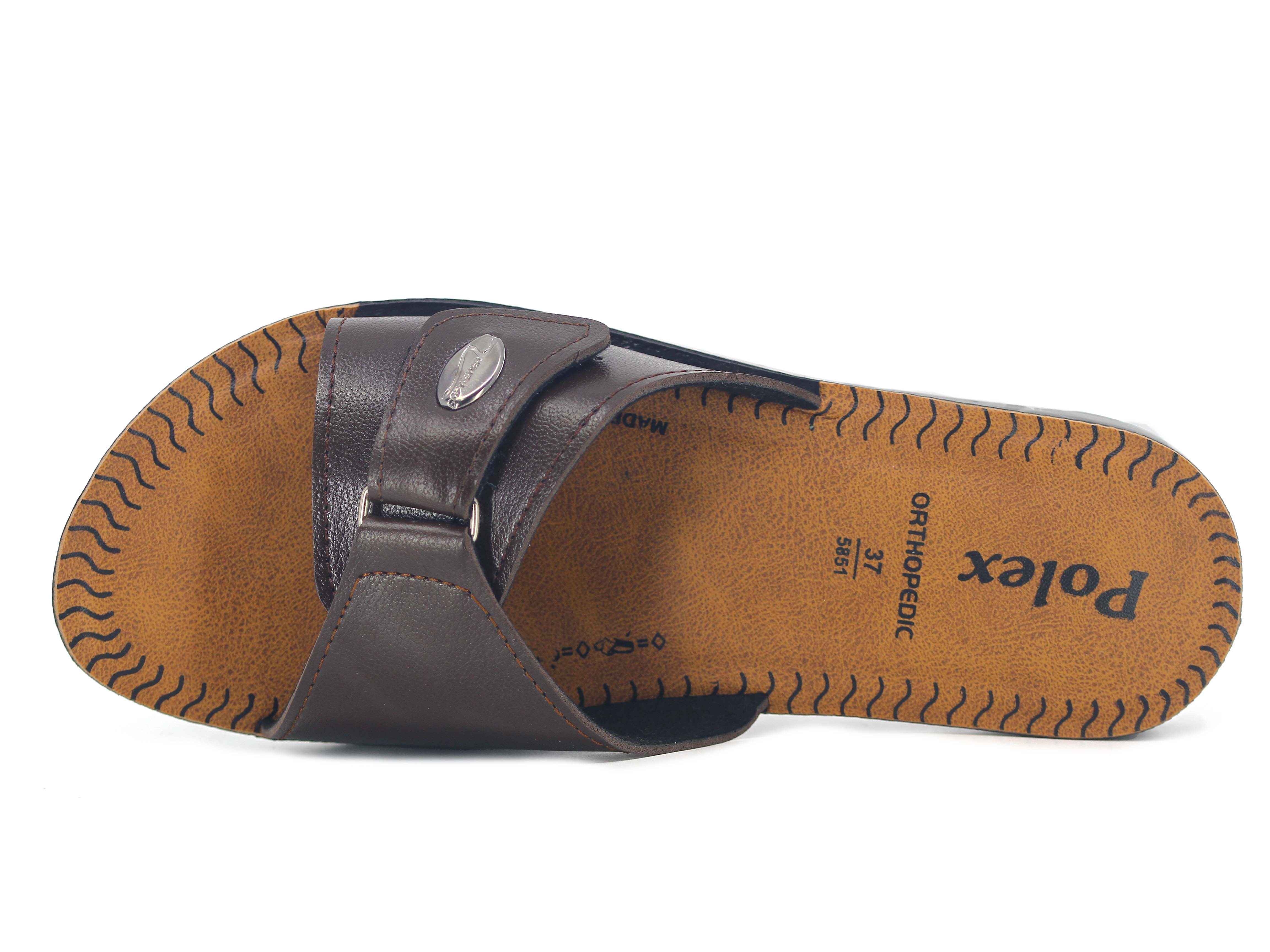 Polex Zenne 5853-C Cırtlı Tokalı Pedli Günlük Terlik - 2
