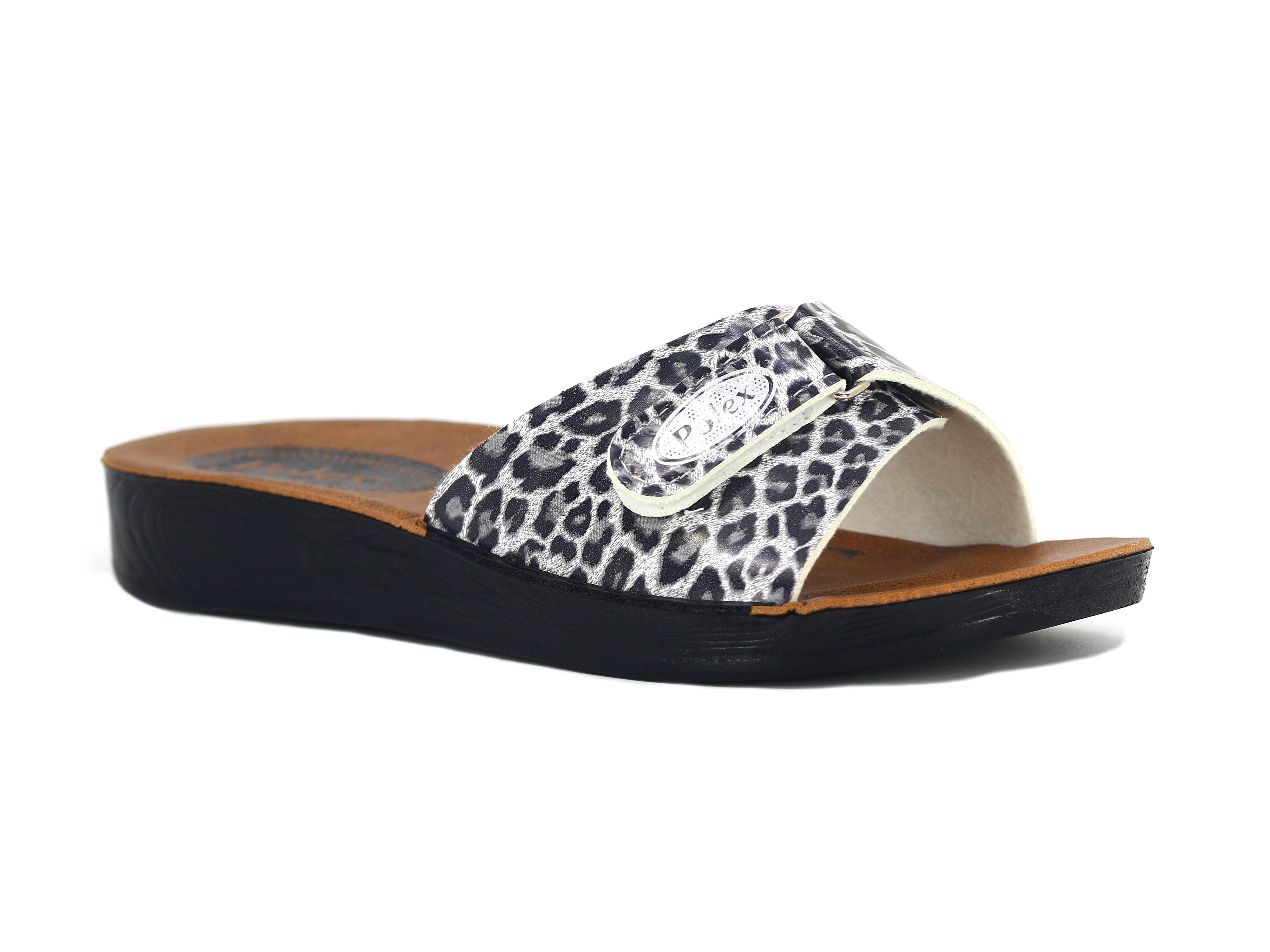 Polex Zenne 5051-C Leopar Cırtlı * Günlük Terlik - 1