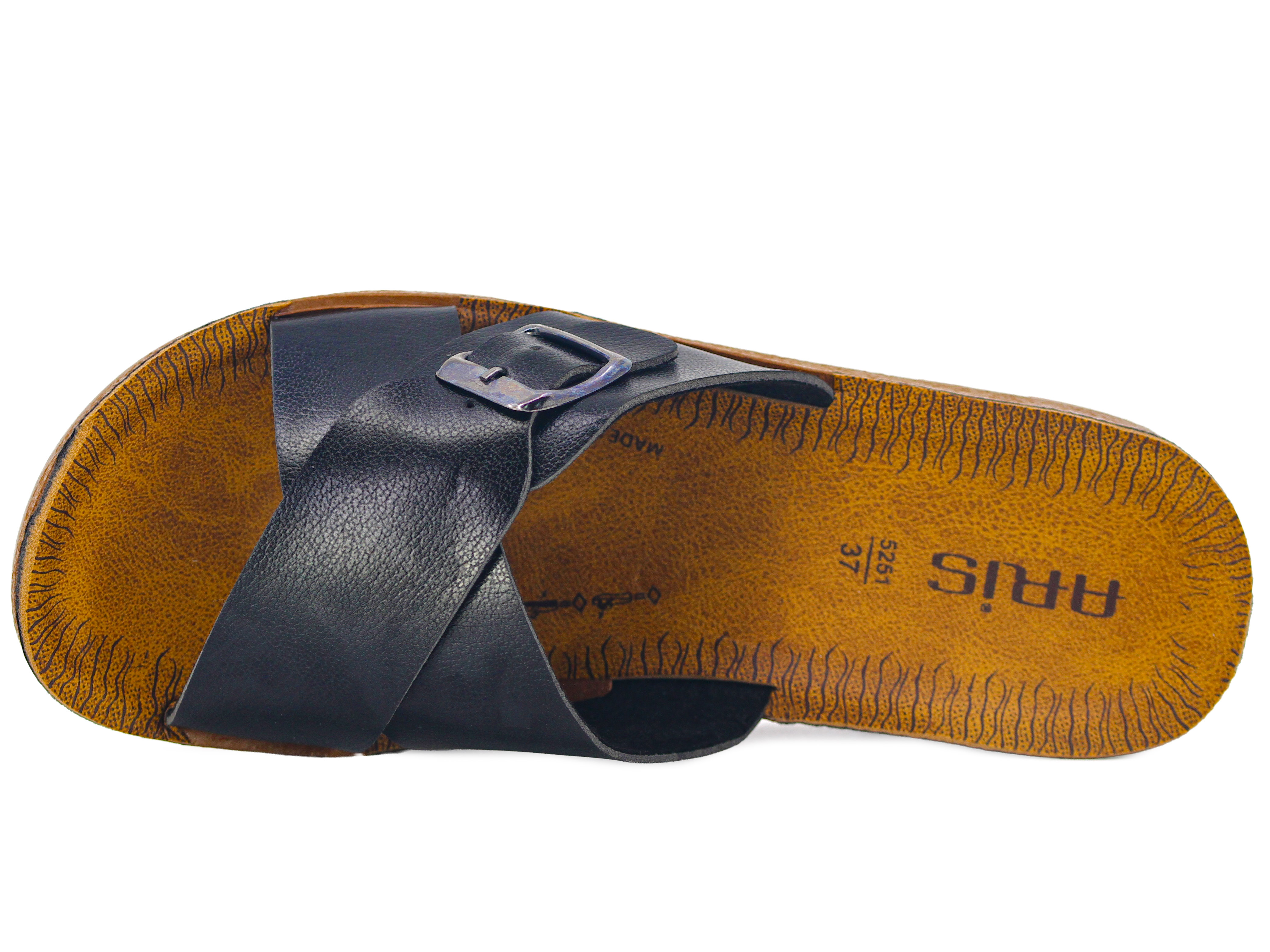 Polex Zenne 5255-C Çapraz Tokalı Traktör Taban Günlük Terlik - 2