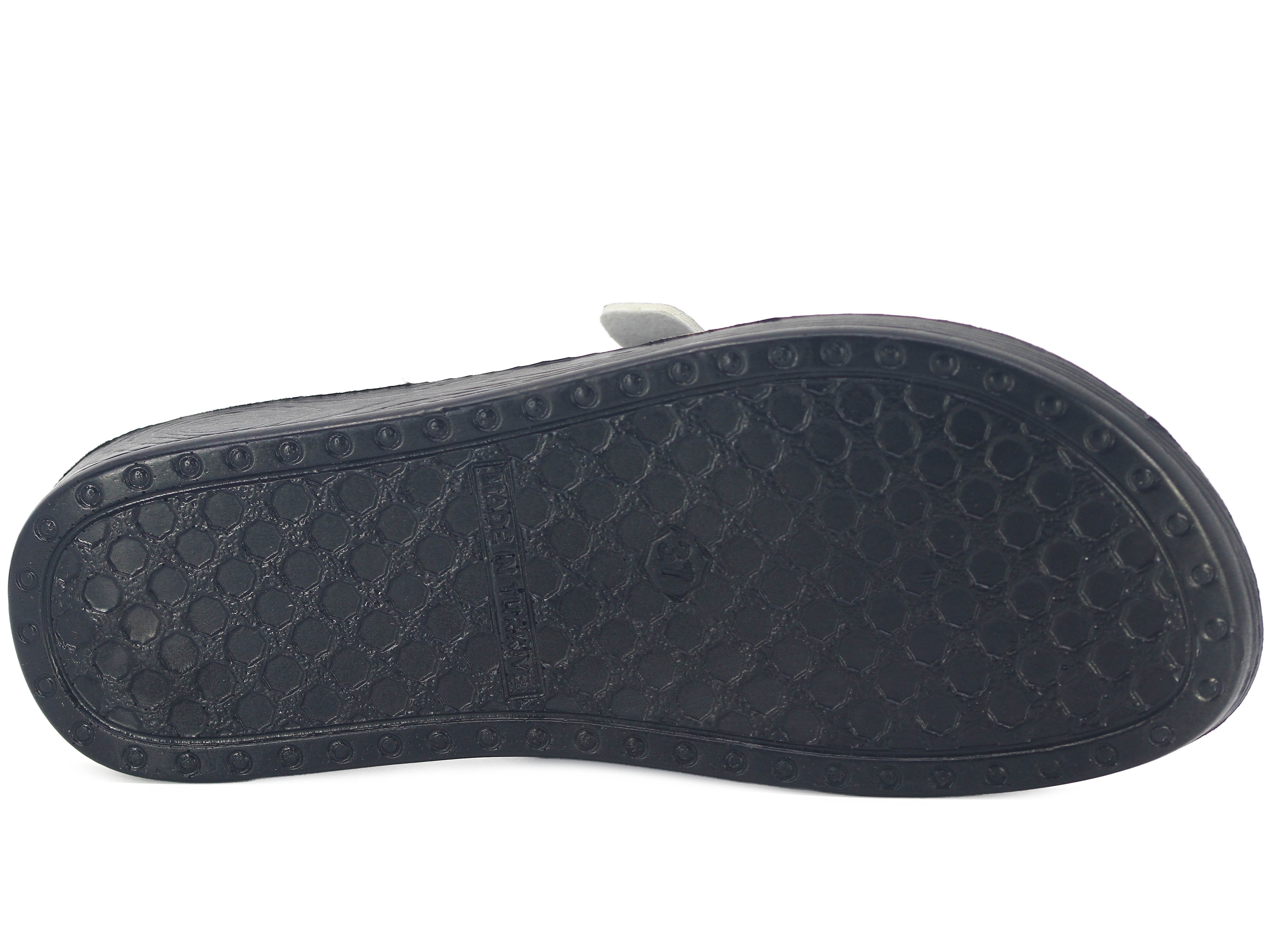 Polex Zenne 5063-C Tek Toka Çift Bant Parçalı Günlük Terlik - 3