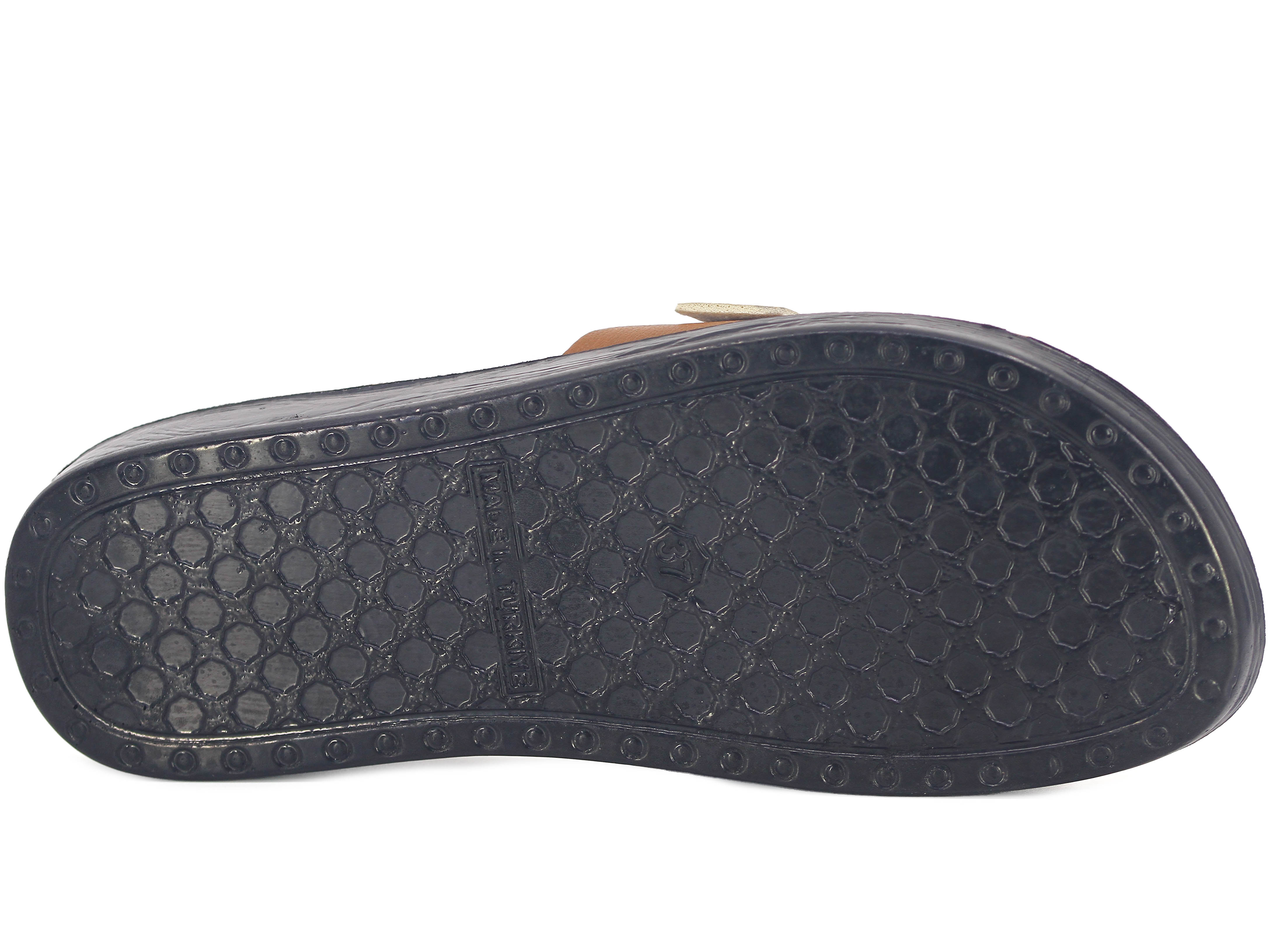 Polex Zenne 5065-C Düz Yük Tek Toka Günlük Terlik - 3
