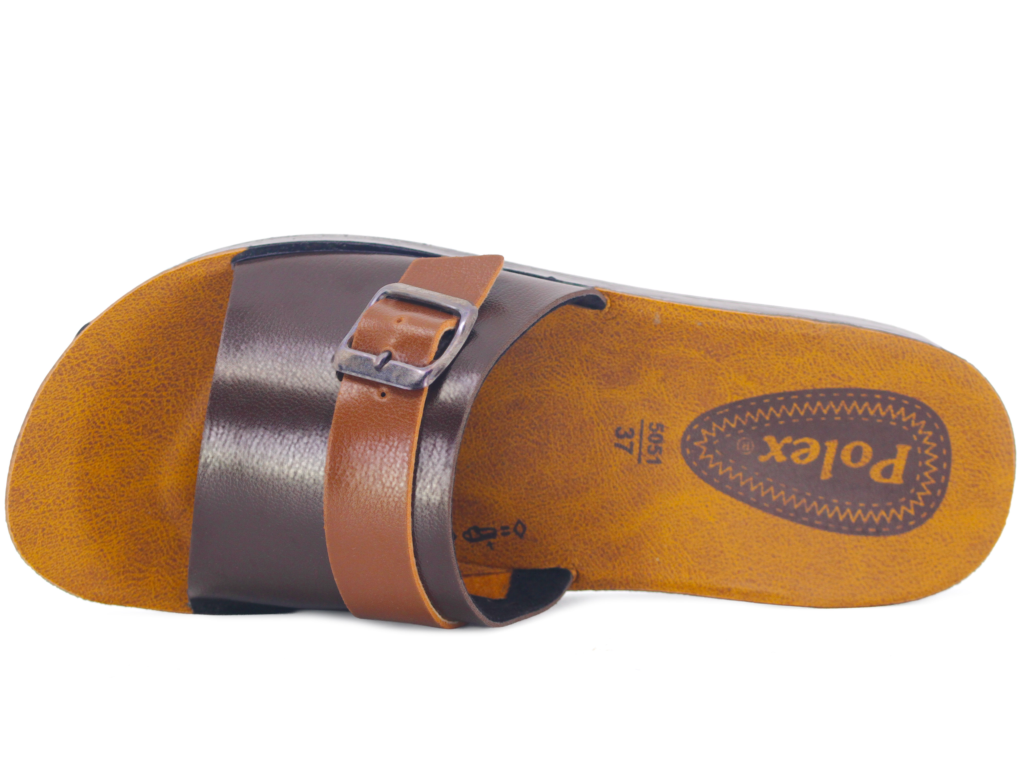 Polex Zenne 5065-C Düz Yük Tek Toka Günlük Terlik - 2