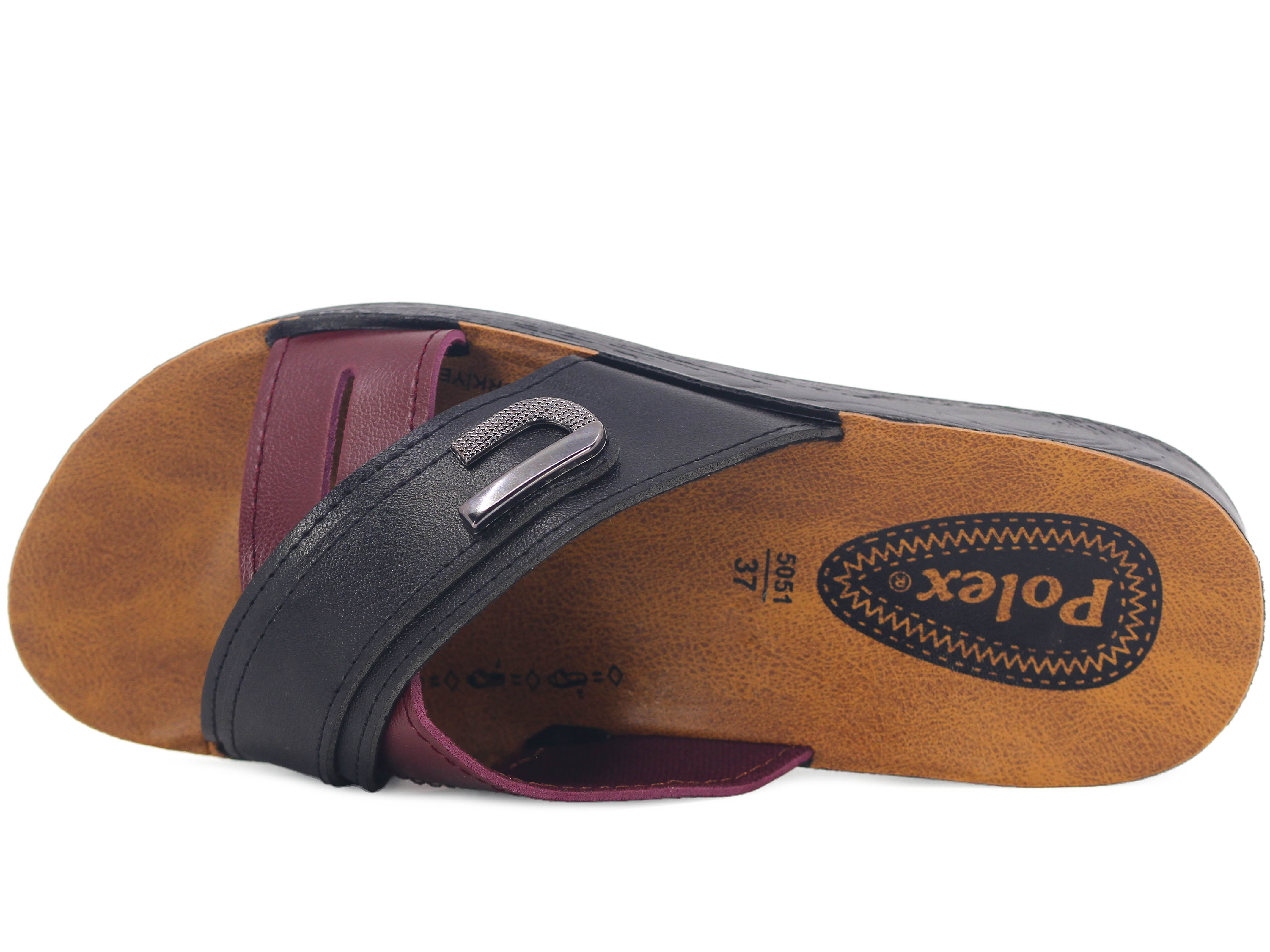 Polex Zenne 5070-C Çapraz Süs Tokalı Günlük Terlik - 2