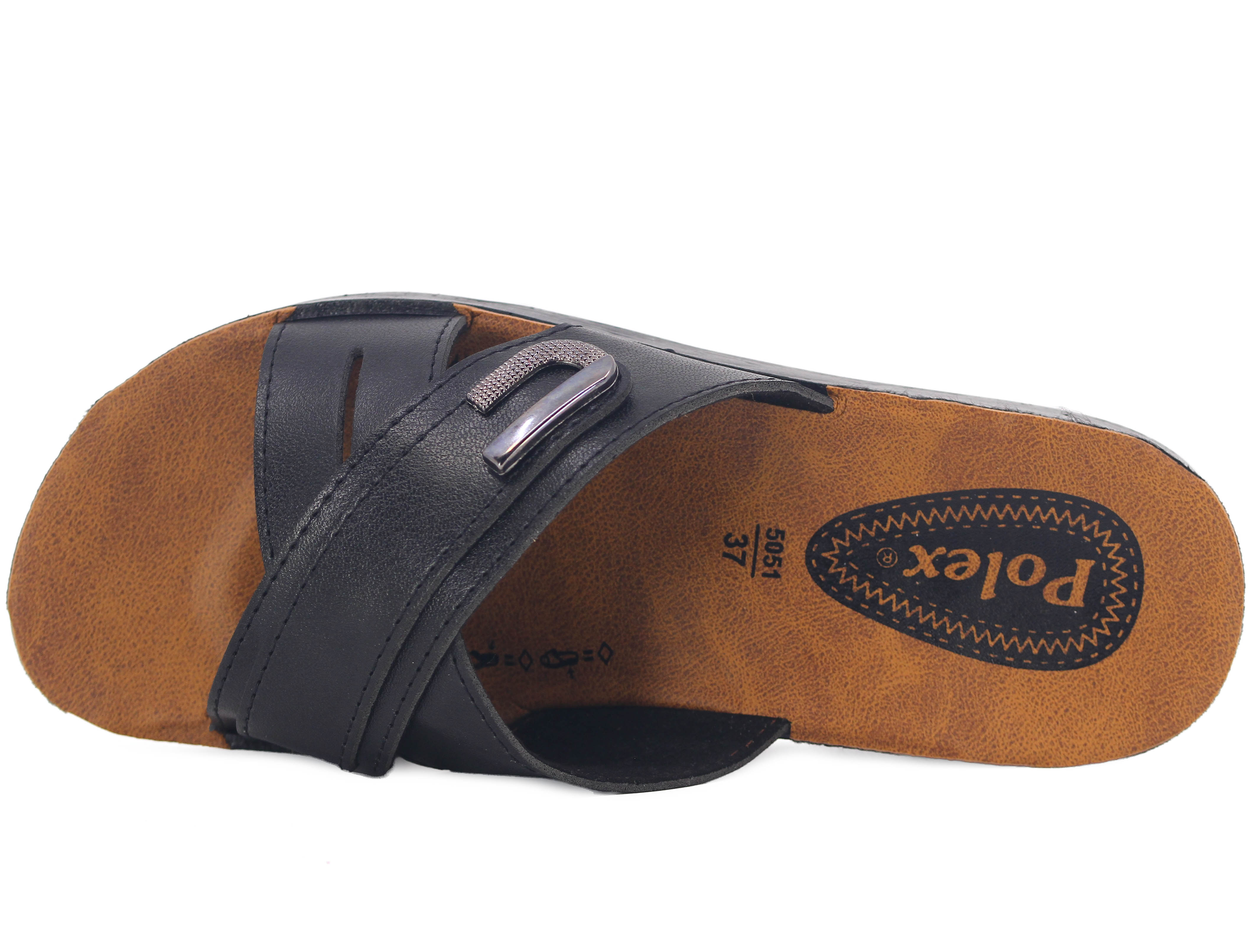 Polex Zenne 5070-C Çapraz Süs Tokalı Günlük Terlik - 2