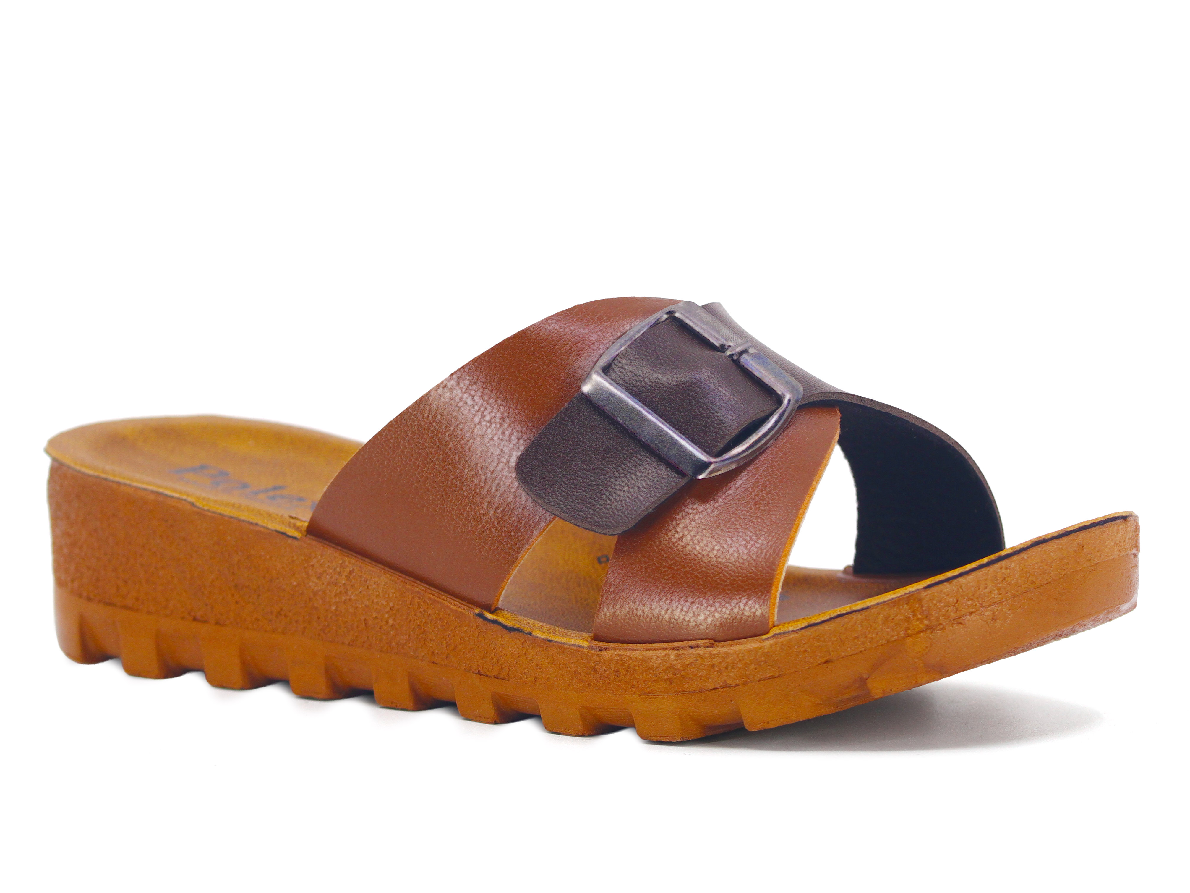 Polex Zenne 5259-C Tek Toka Dört Bacak Traktör Taban Günlük Terlik - 1