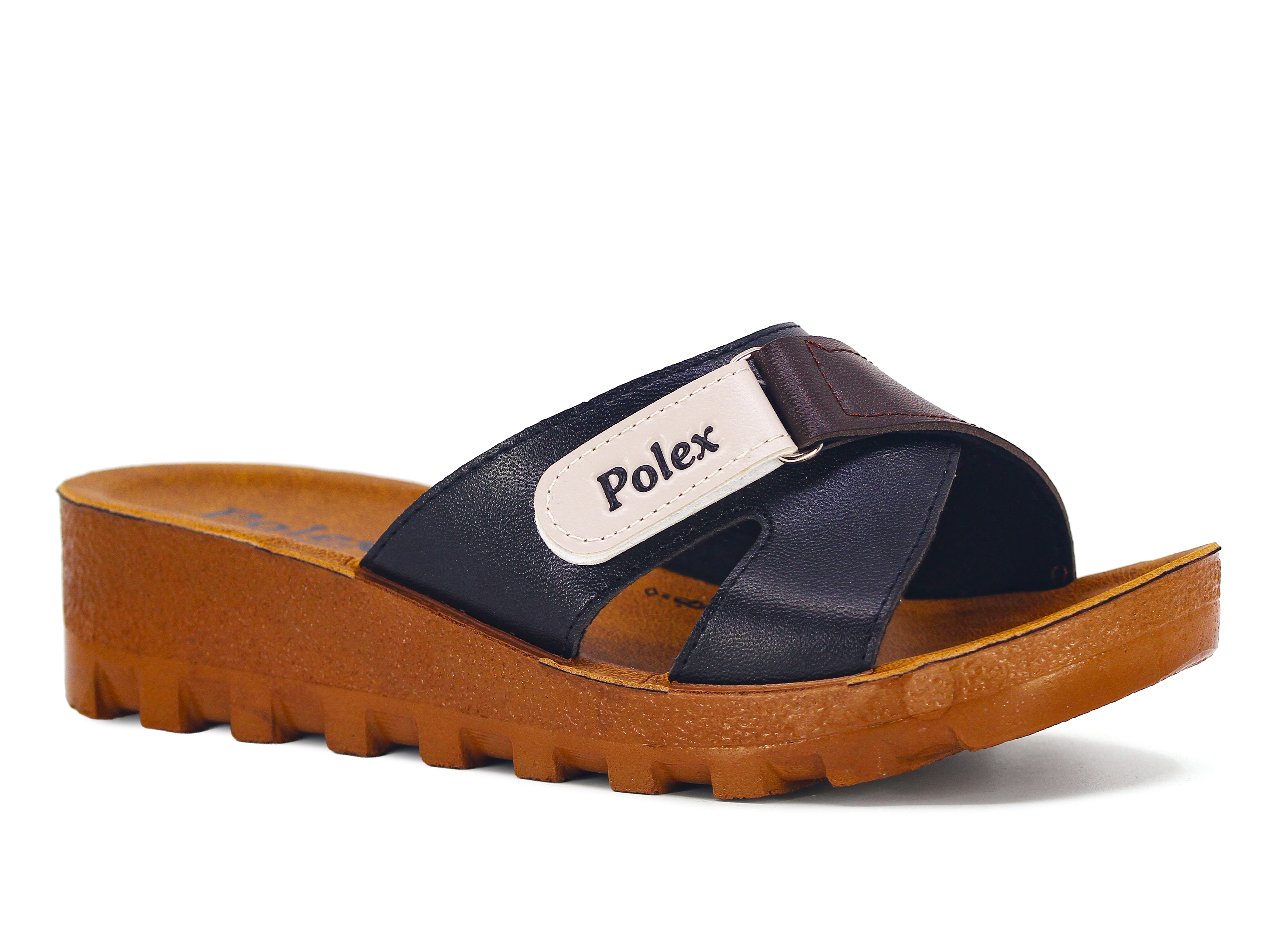 Polex Zenne 5263-C Yandan Cırtlı Traktör Taban Günlük Terlik - 1