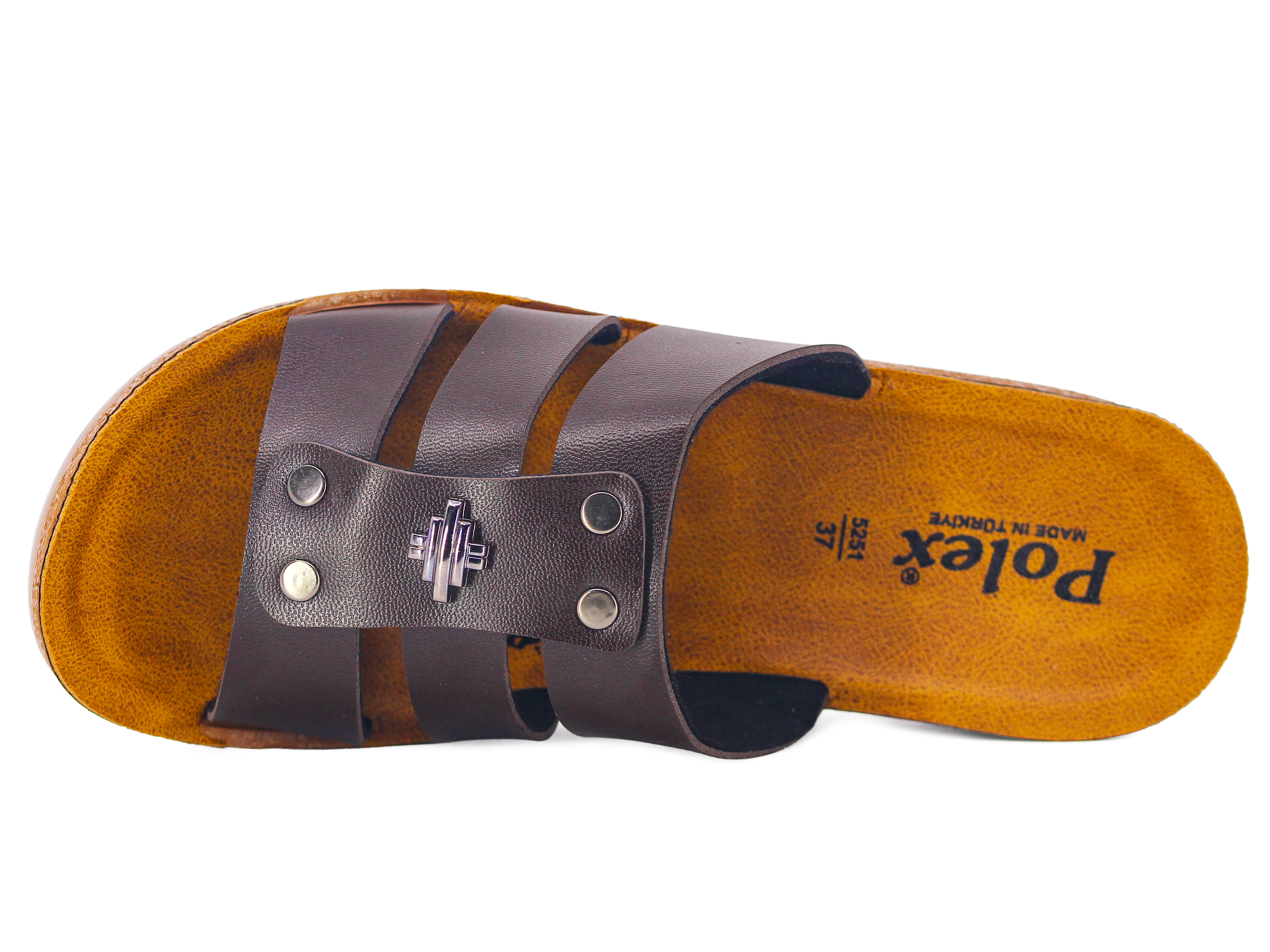 Polex Zenne 5265-C Rivetli Traktör Taban Günlük Terlik - 2
