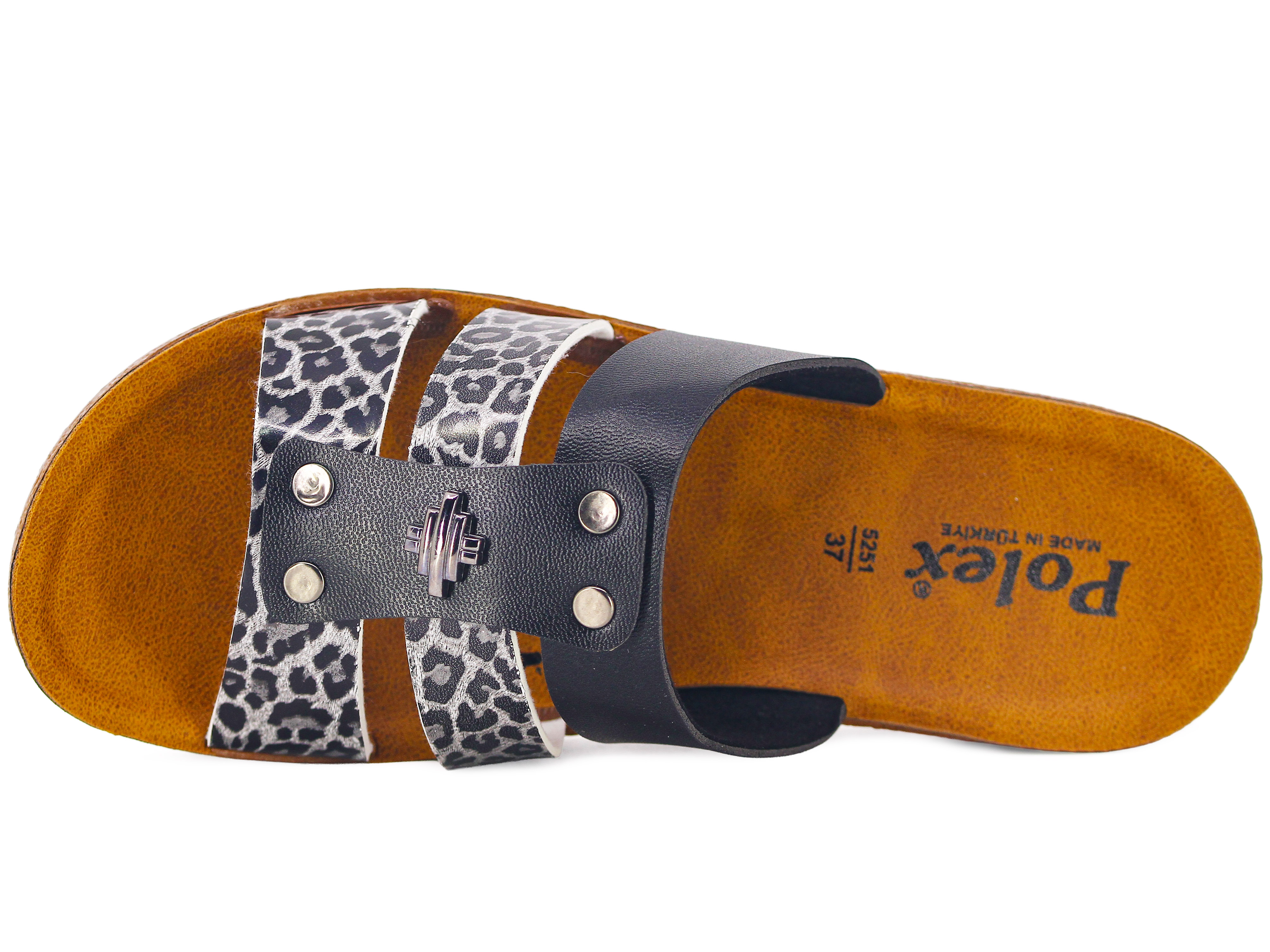 Polex Zenne 5265-C Rivetli Traktör Taban Günlük Terlik - 2
