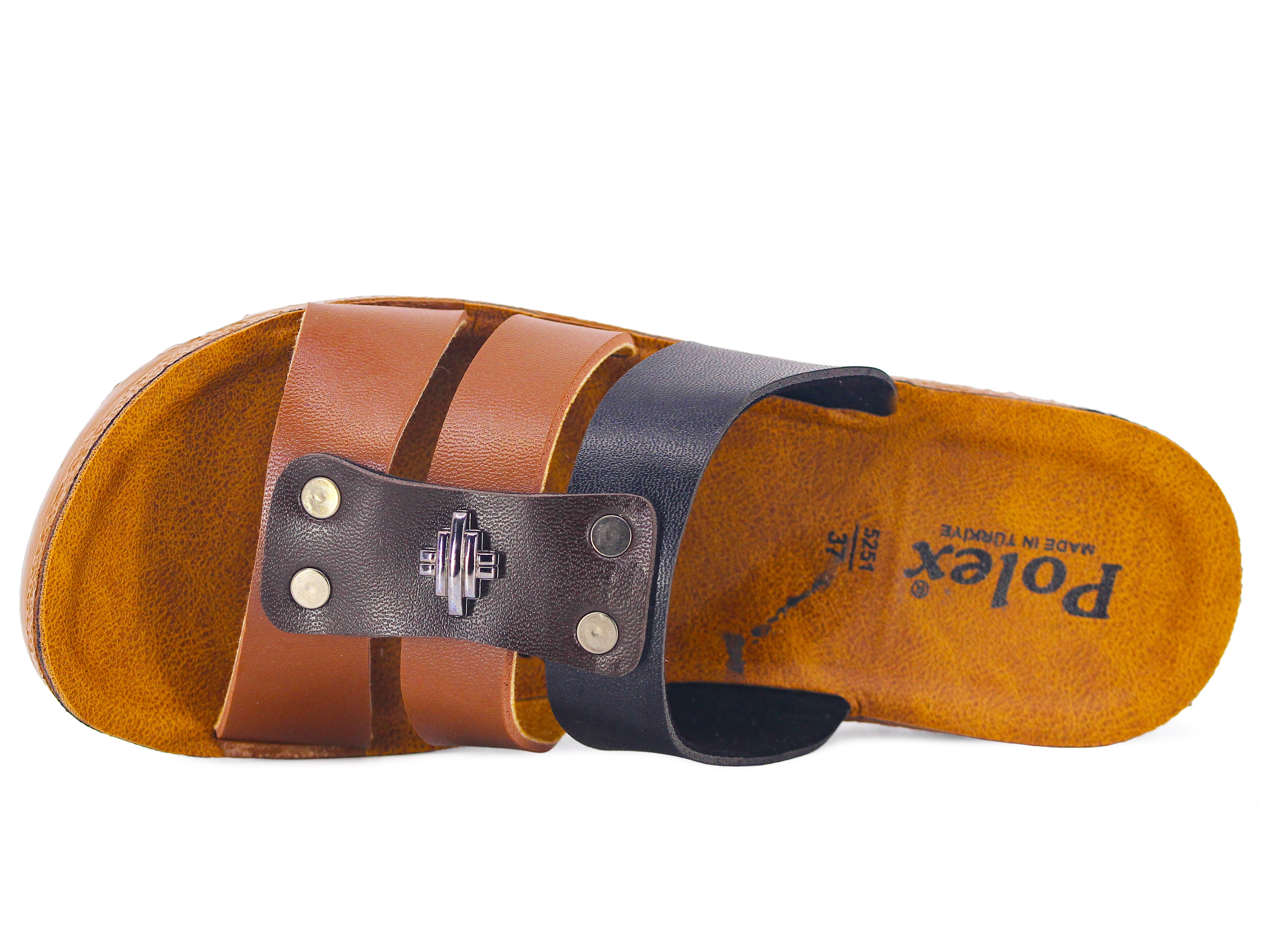 Polex Zenne 5265-C Rivetli Traktör Taban Günlük Terlik - 2