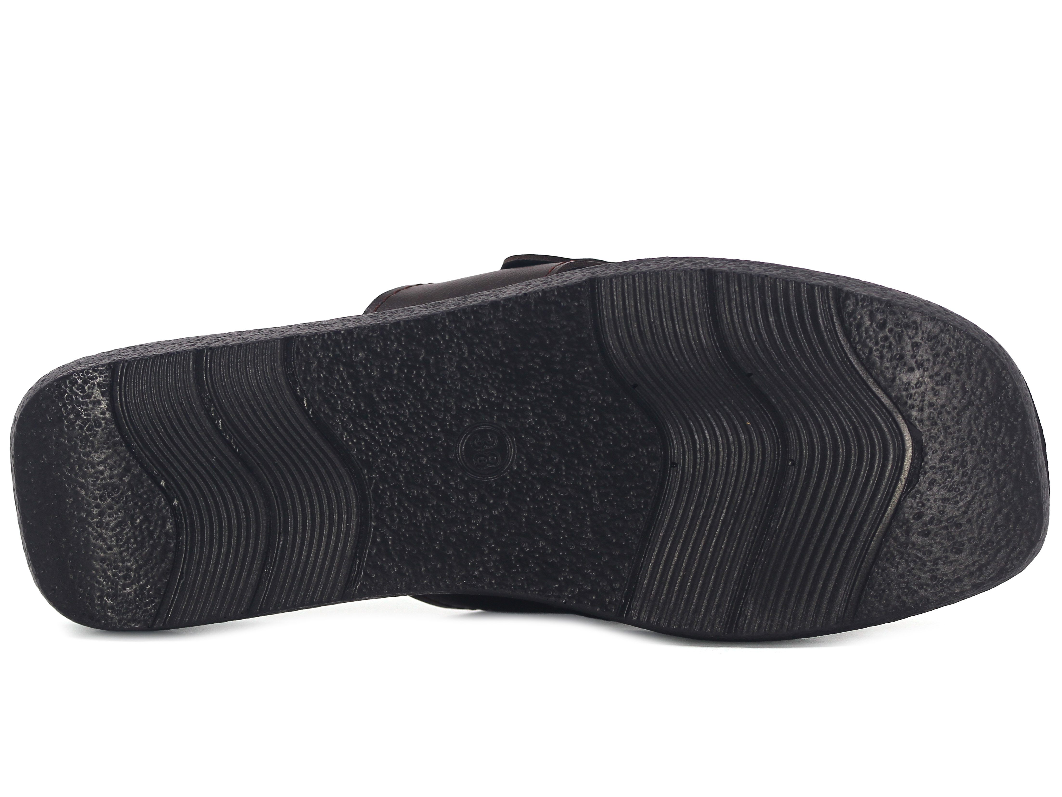 Polex Zenne 5806-C Geçmeli Köşeli Dalgalı Taban Günlük Terlik - 3
