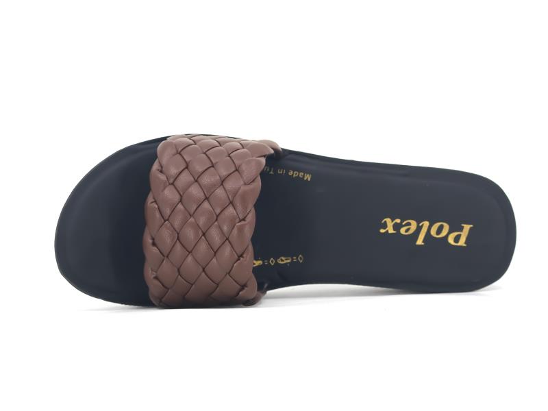 Polex Zenne Z303 Soft Örgülü Günlük Terlik - 3