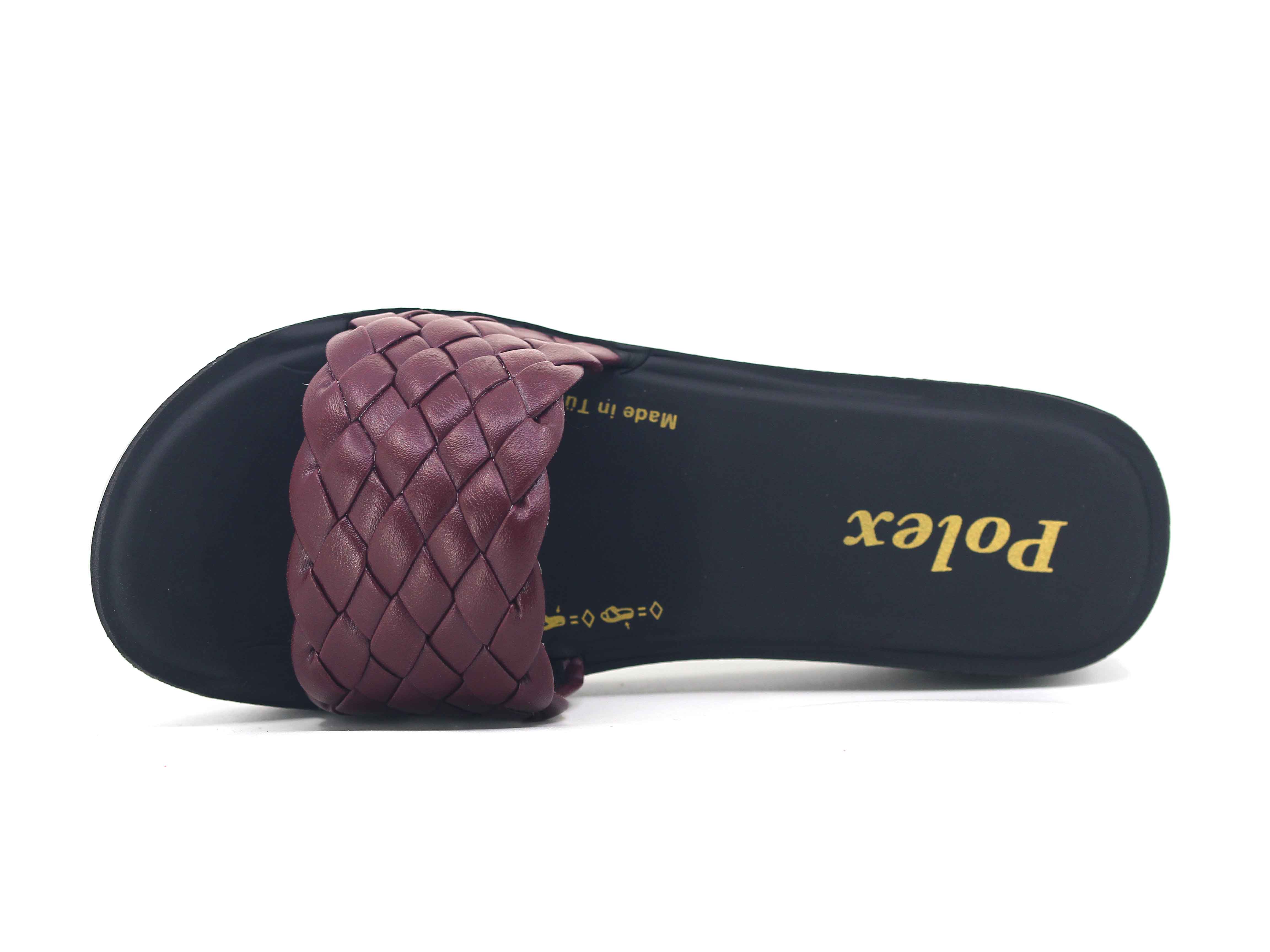 Polex Zenne Z303 Soft Örgülü Günlük Terlik - 2