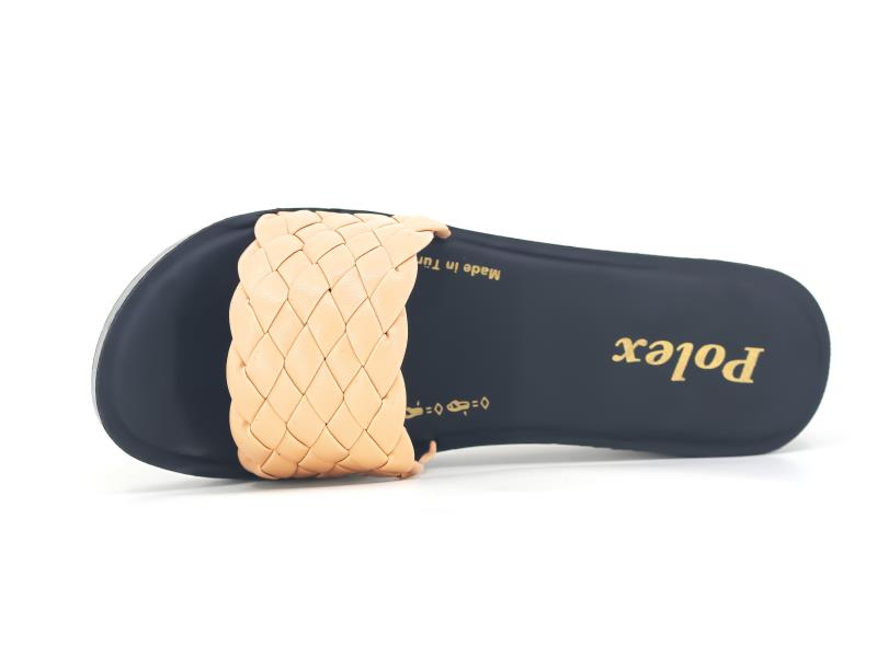 Polex Zenne Z303 Soft Örgülü Günlük Terlik - 2