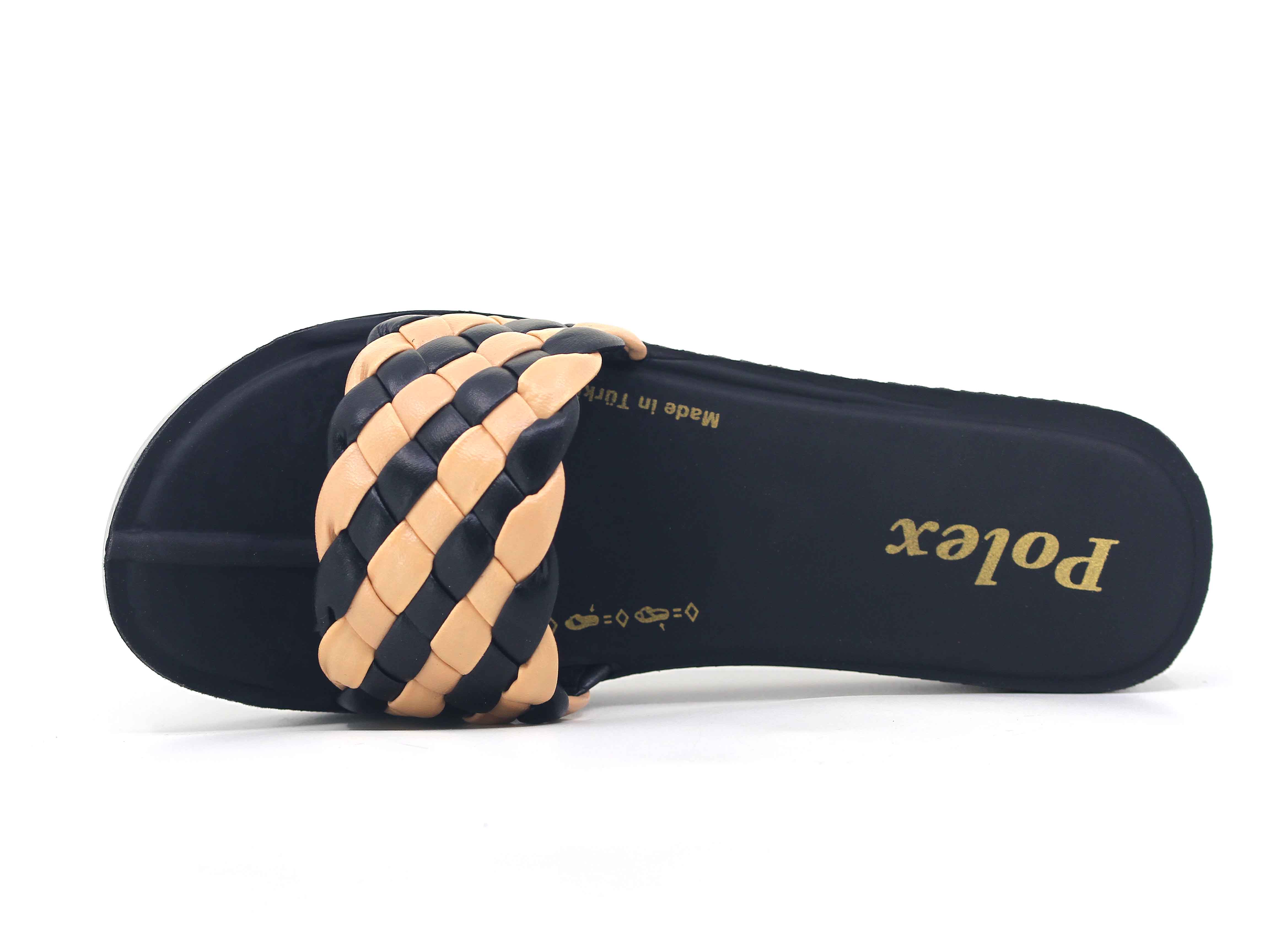 Polex Zenne Z303 Soft Örgülü Günlük Terlik - 2