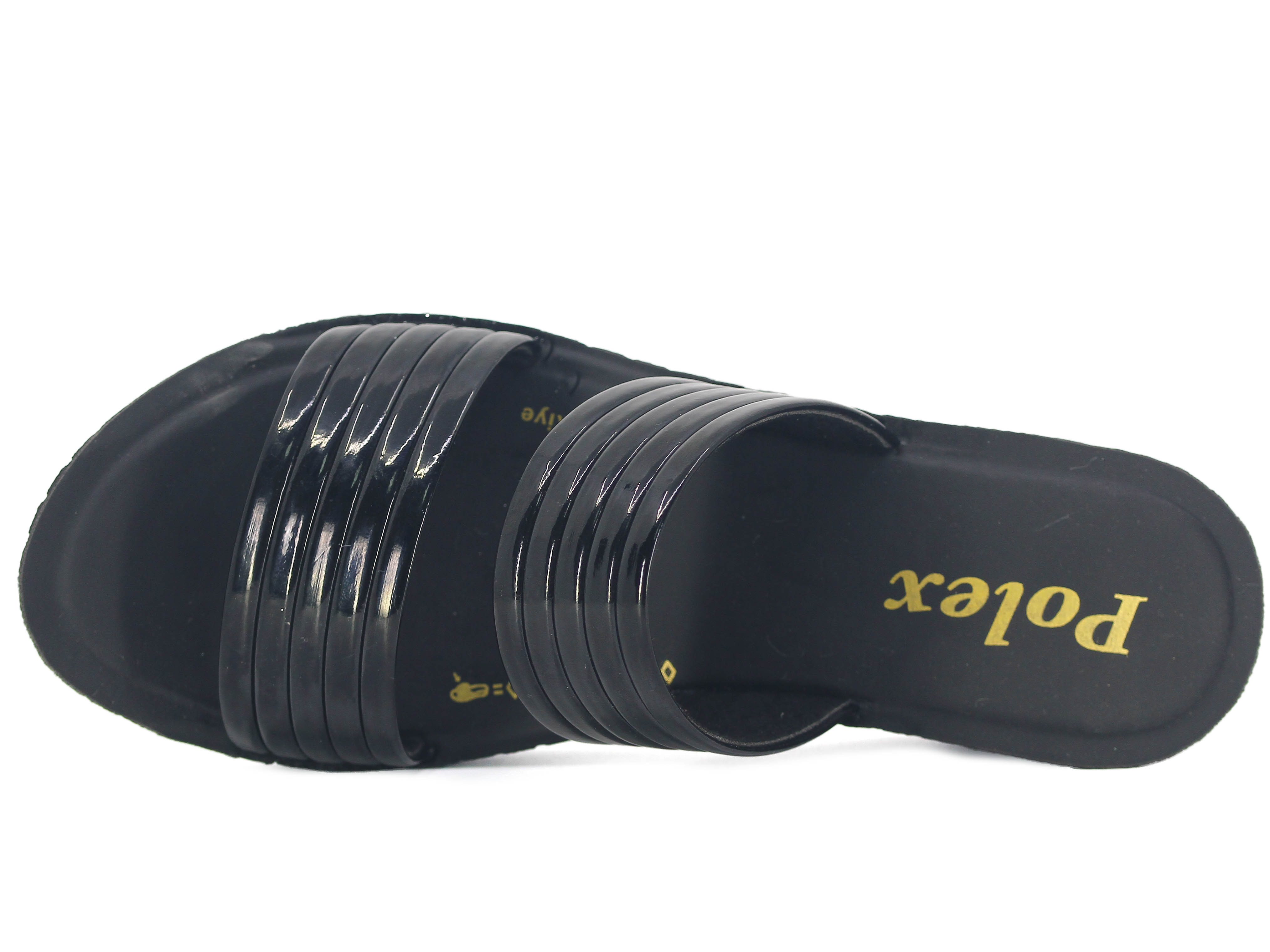 Polex Zenne Z546 Çift Ayrı Beşer Ayna Bantlı Günlük Terlik - 2