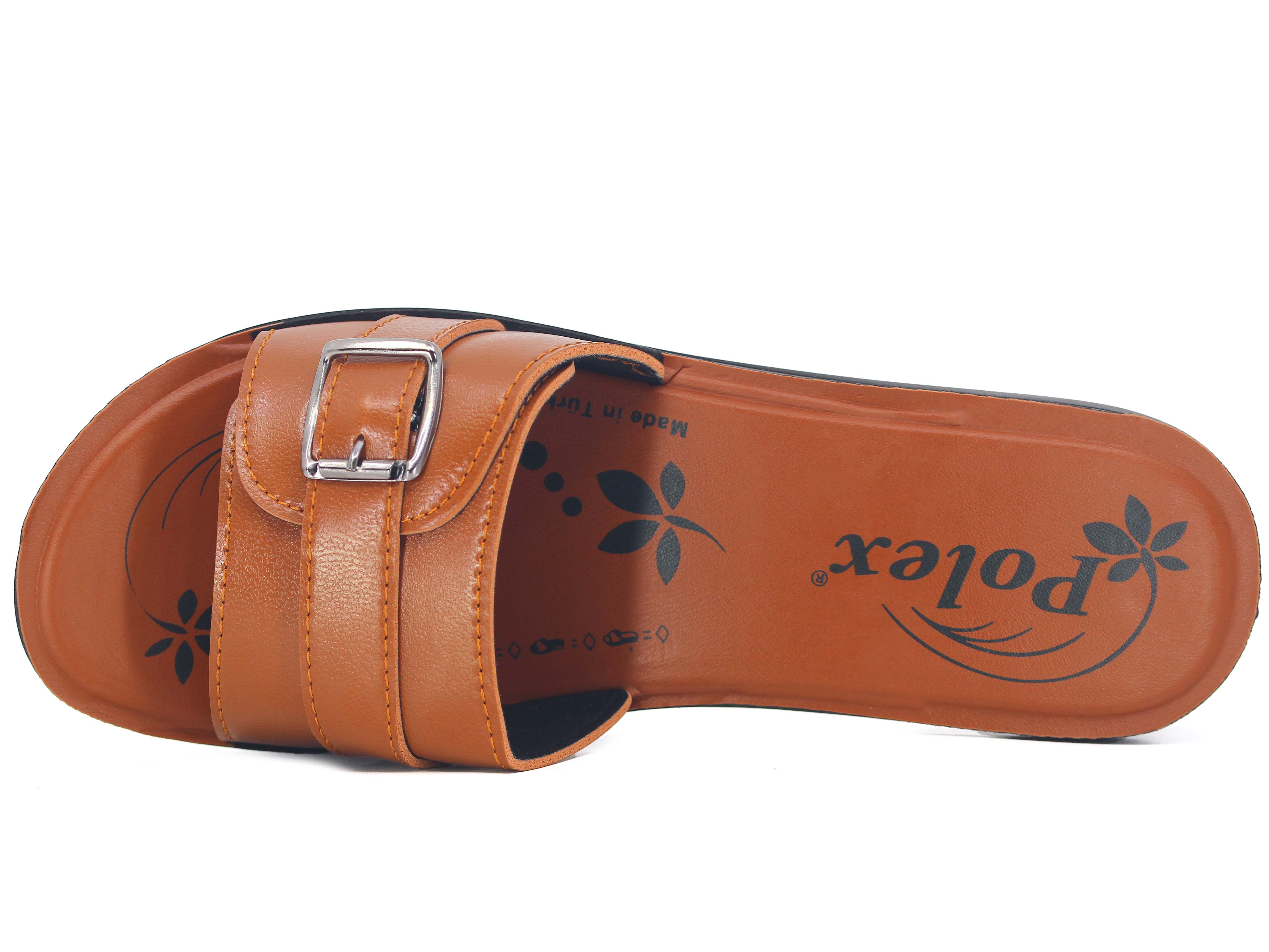 Polex Zenne Z473 Tokalı Cilt Günlük Terlik - 2
