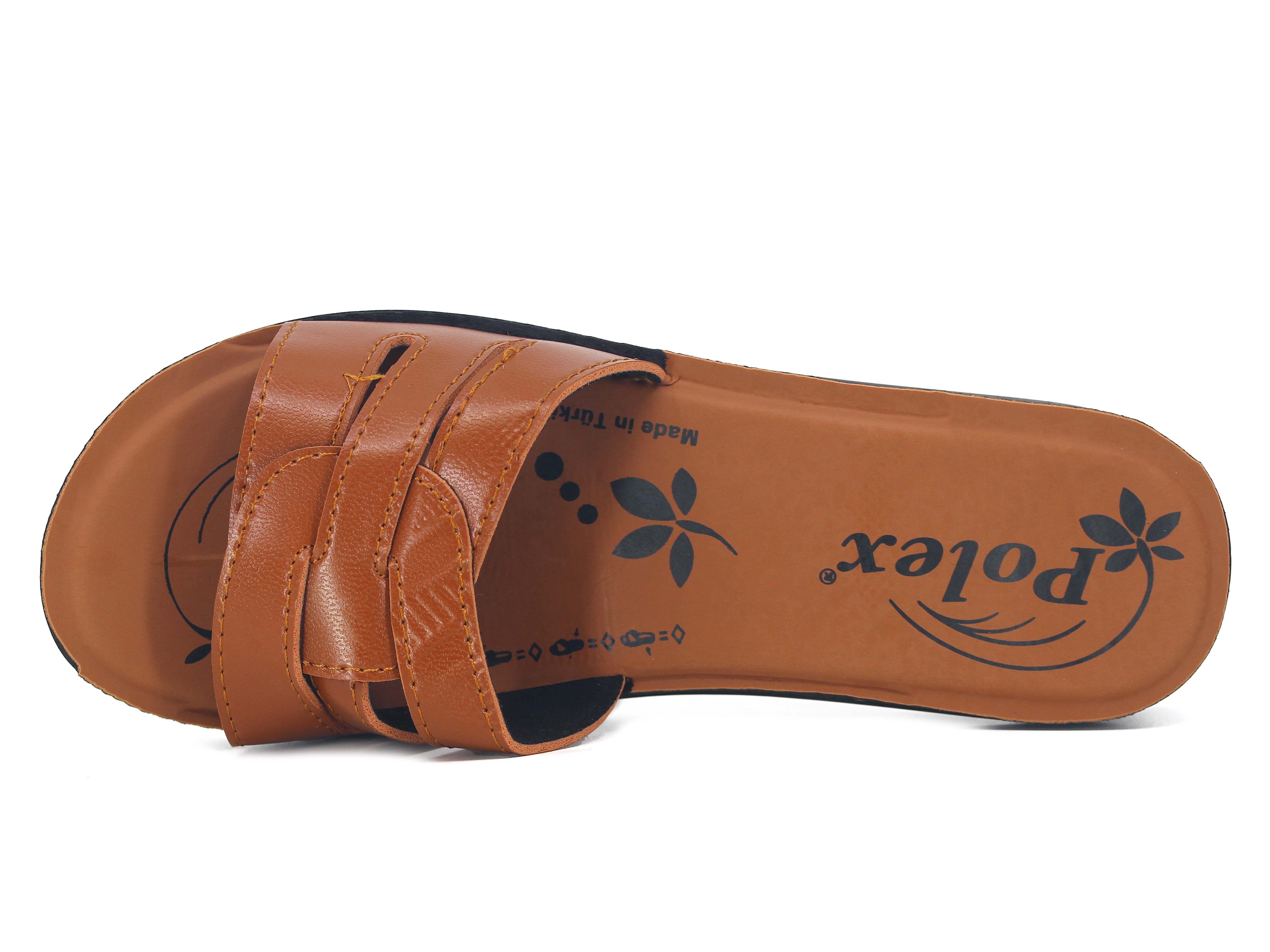 Polex Zenne Z466 Geçmeli Cilt Günlük Terlik - 2
