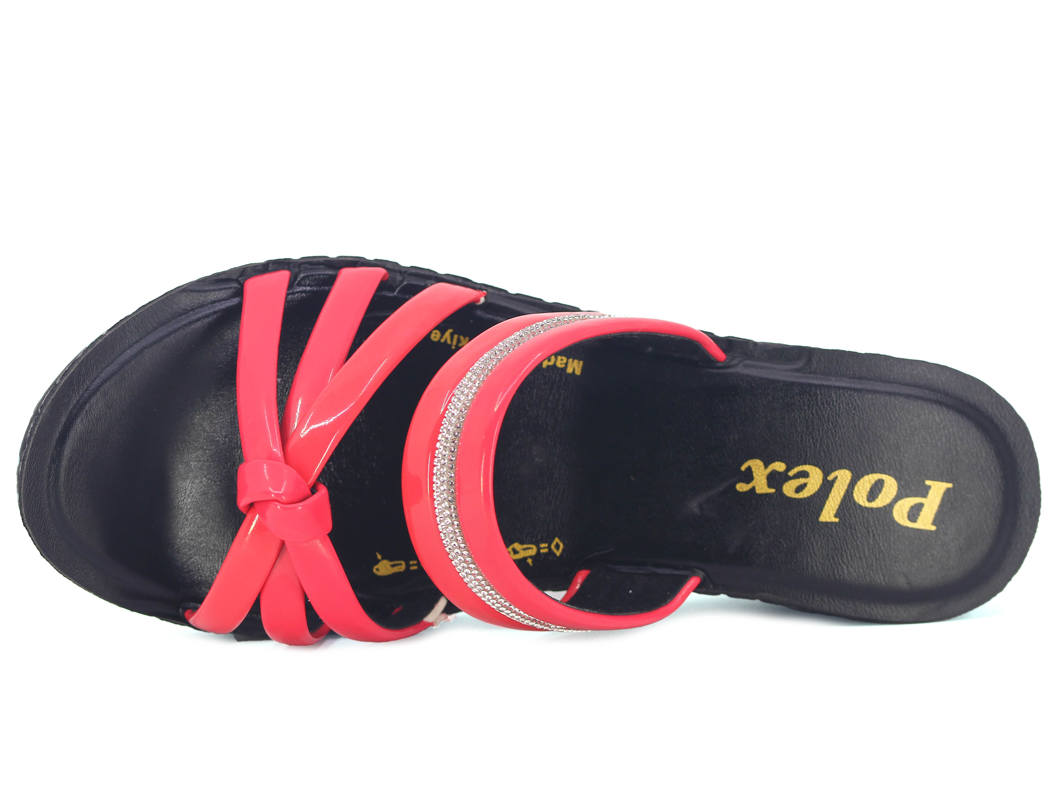 Polex Zenne Z543 Yüksek Taşlı Günlük Terlik - 2