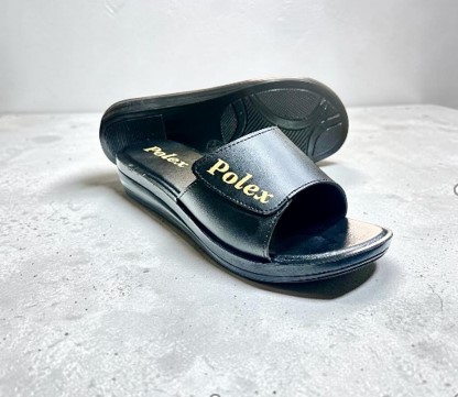 Polex Zenne N503-Z495 Düz Yüz Geniş Cırtlı Büyük Beden Günlük Terlik