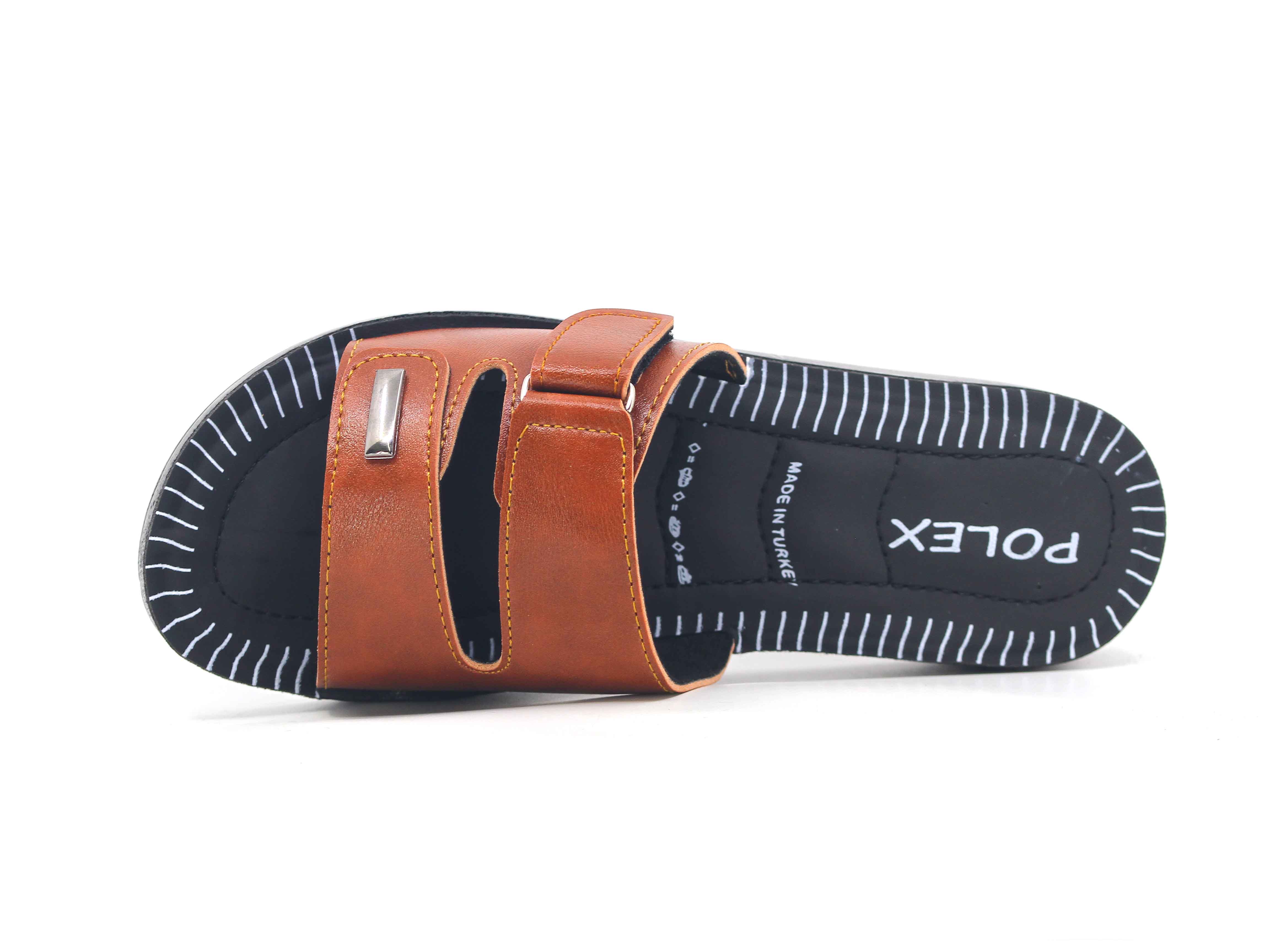 Polex Zenne 557 Çift Cırtlı Pedli Günlük Terlik - 2