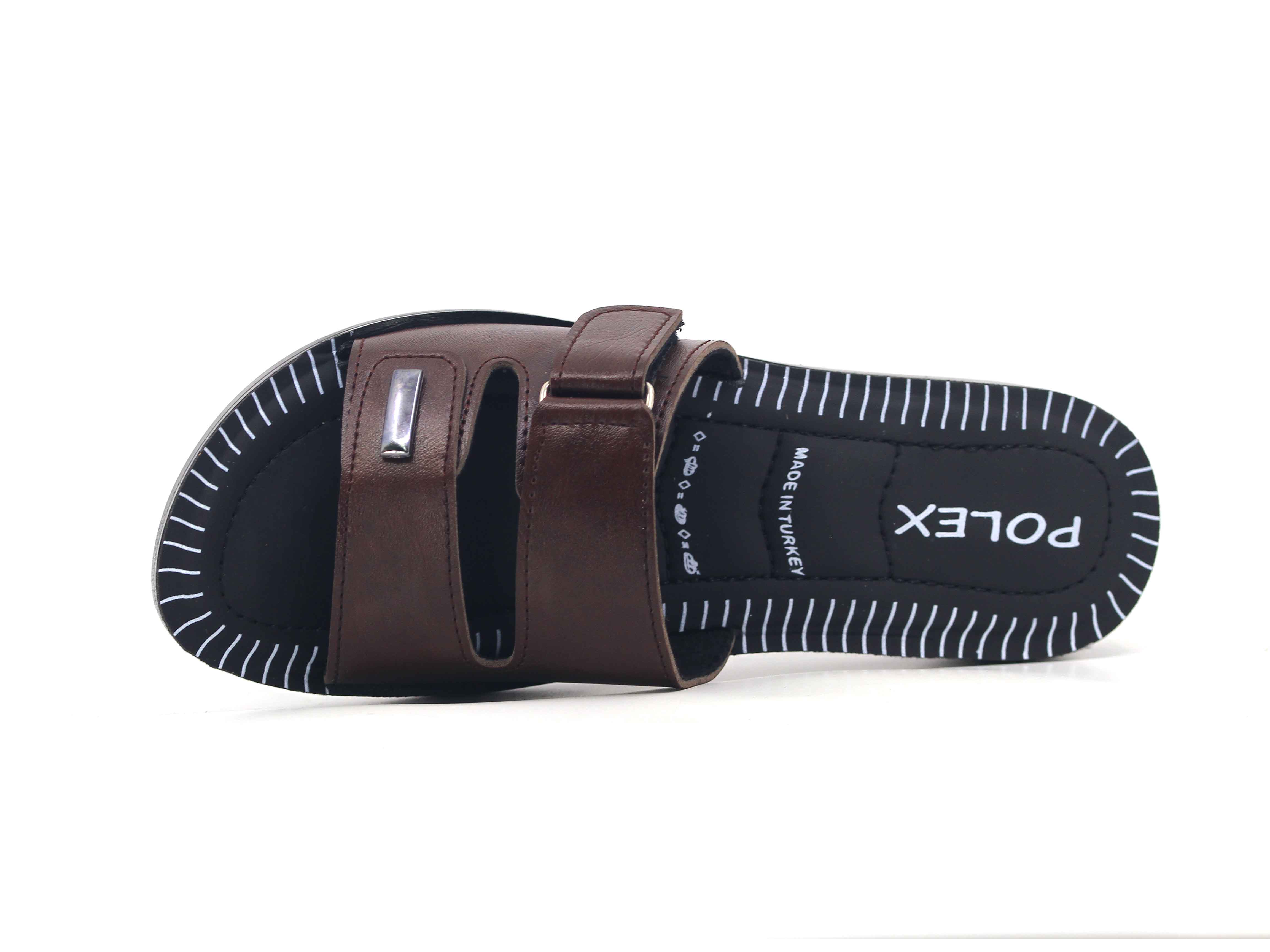 Polex Zenne 557 Çift Cırtlı Pedli Günlük Terlik - 2