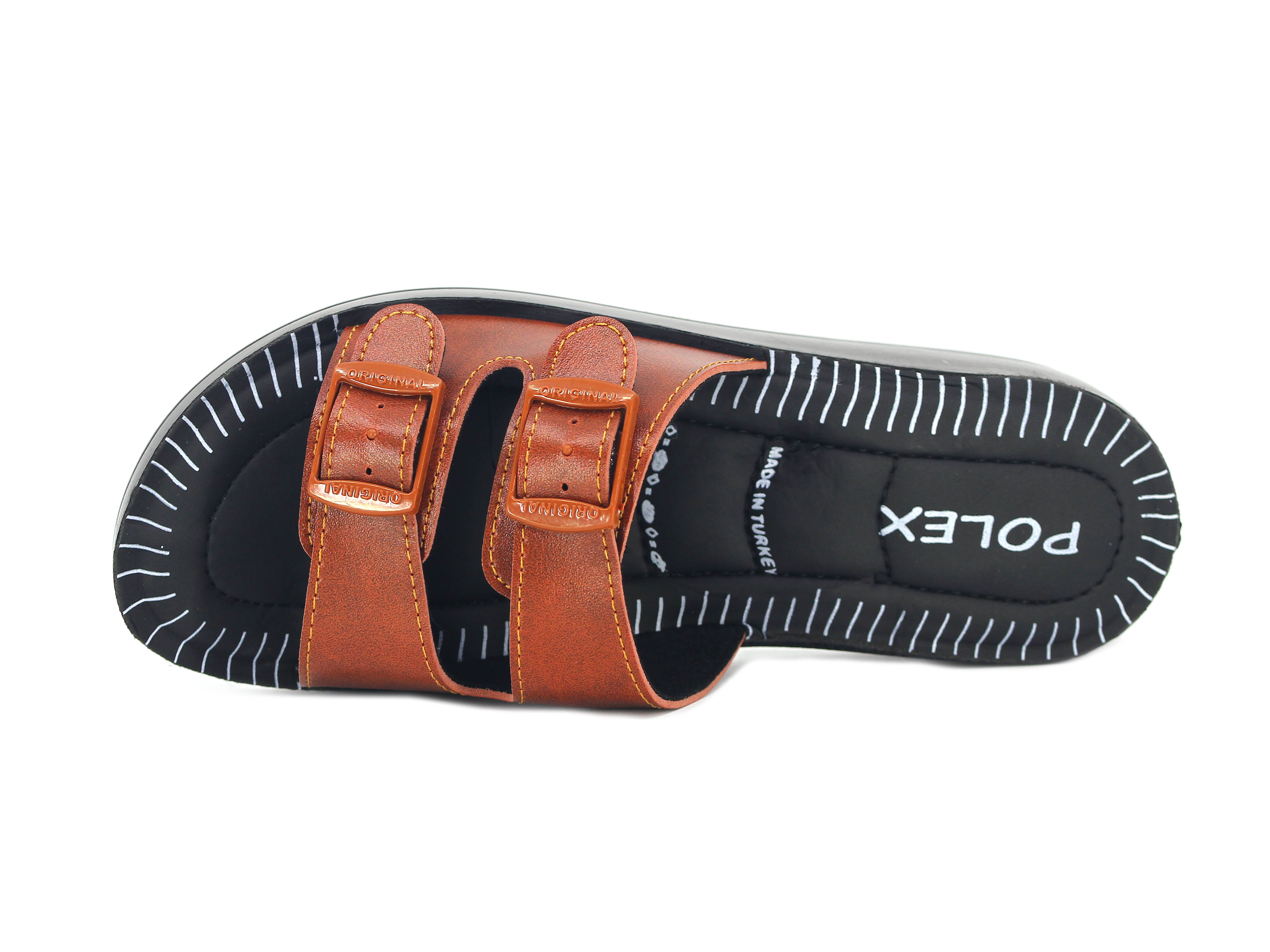 Polex Zenne 571 Çift Toka Pedli Günlük Terlik - 2