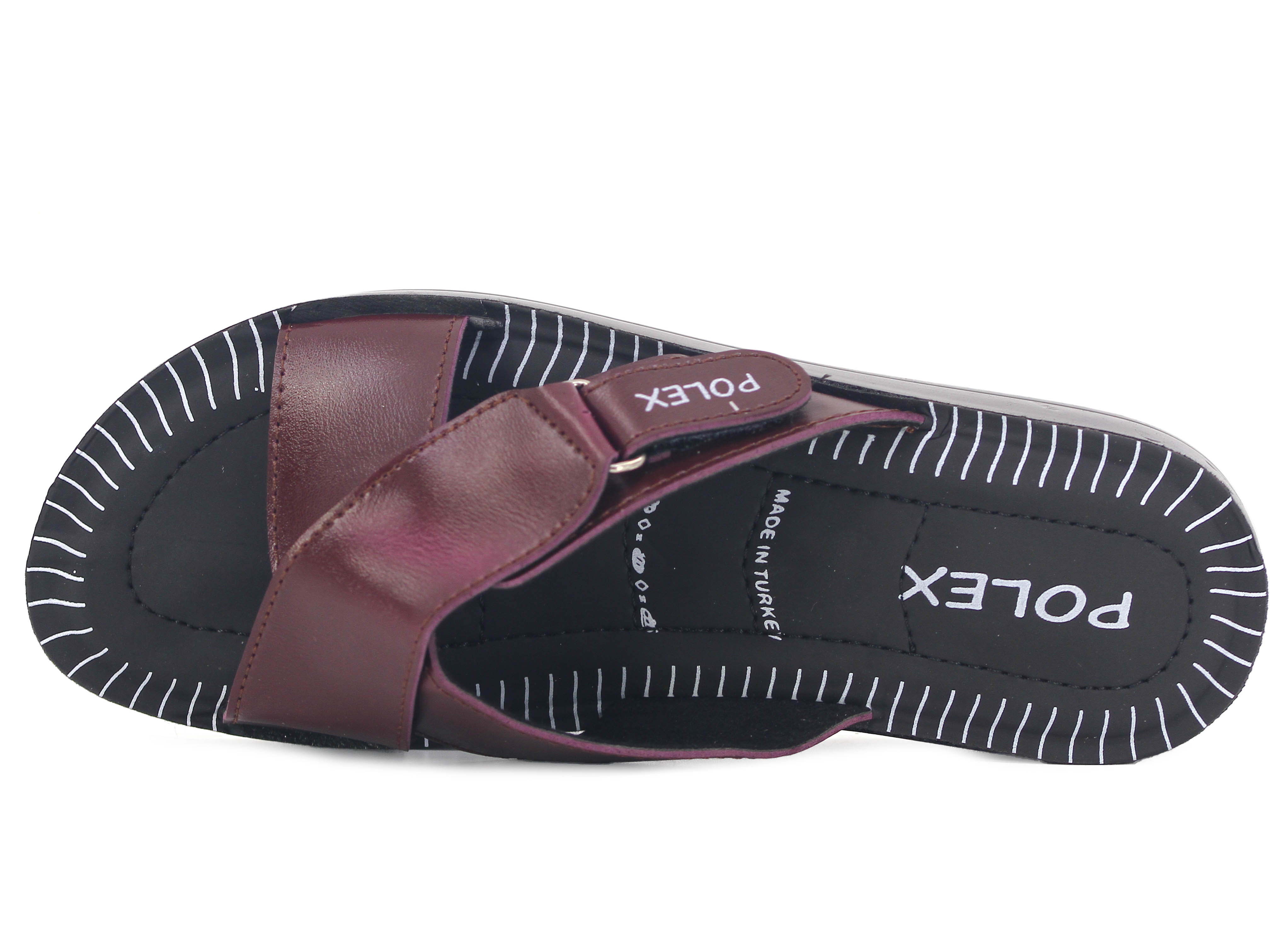 Polex Zenne 608 Çapraz Cırtlı Pedli Günlük Terlik - 2