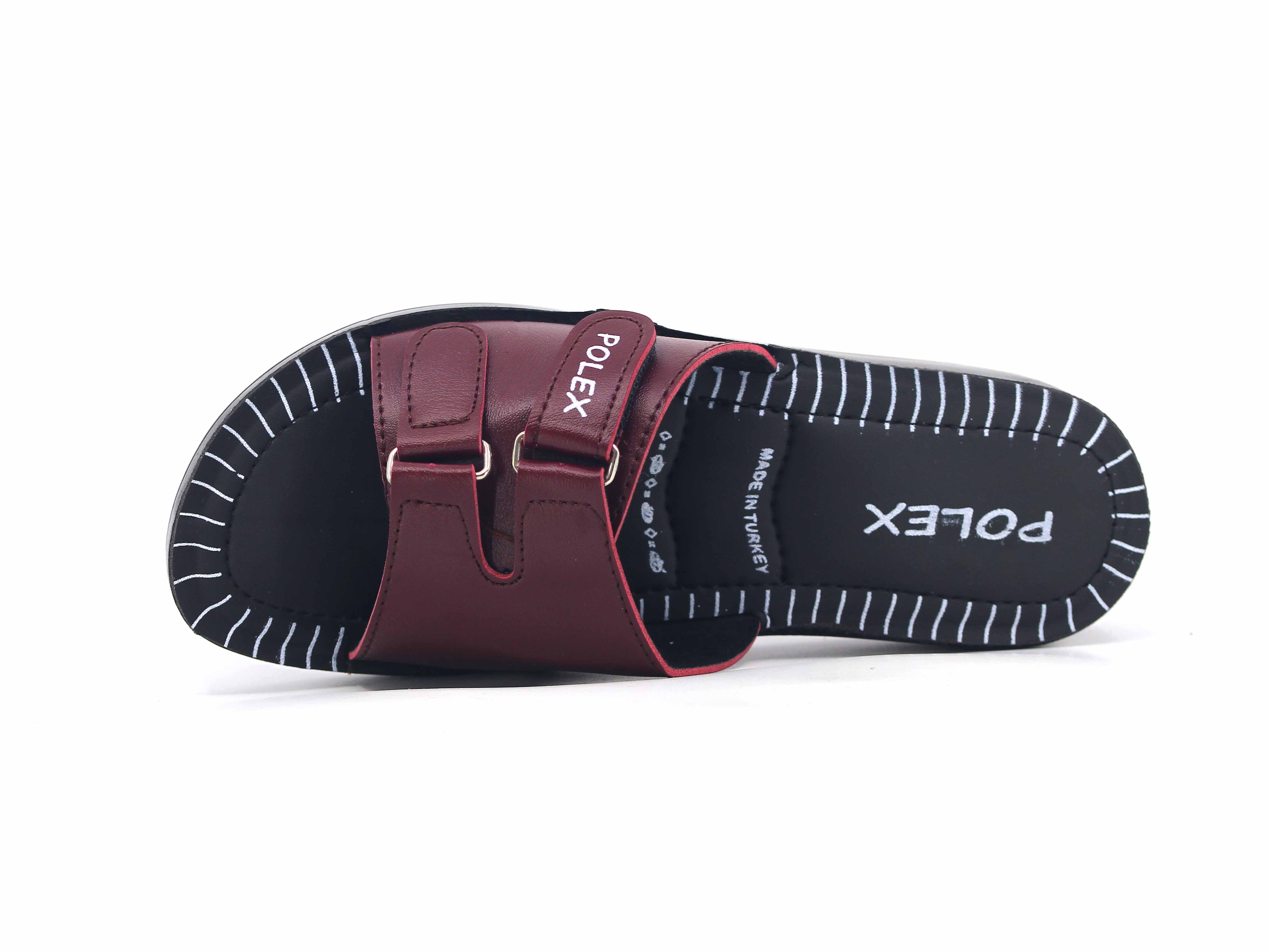 Polex Zenne 607 Çift Cırtlı Pedli Günlük Terlik - 2