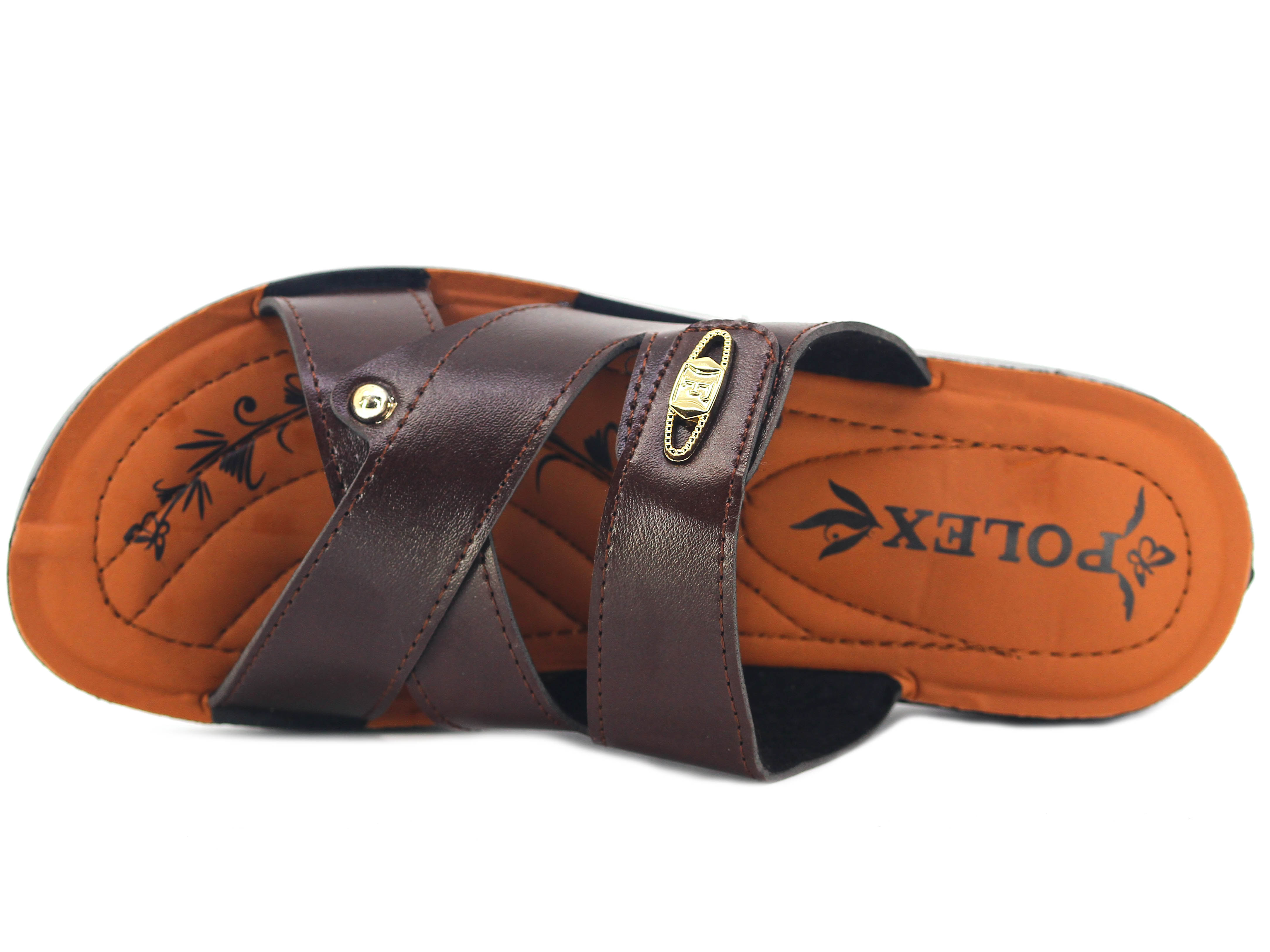Polex Zenne 673 Çapraz Bantlı Pedli Günlük Terlik - 2