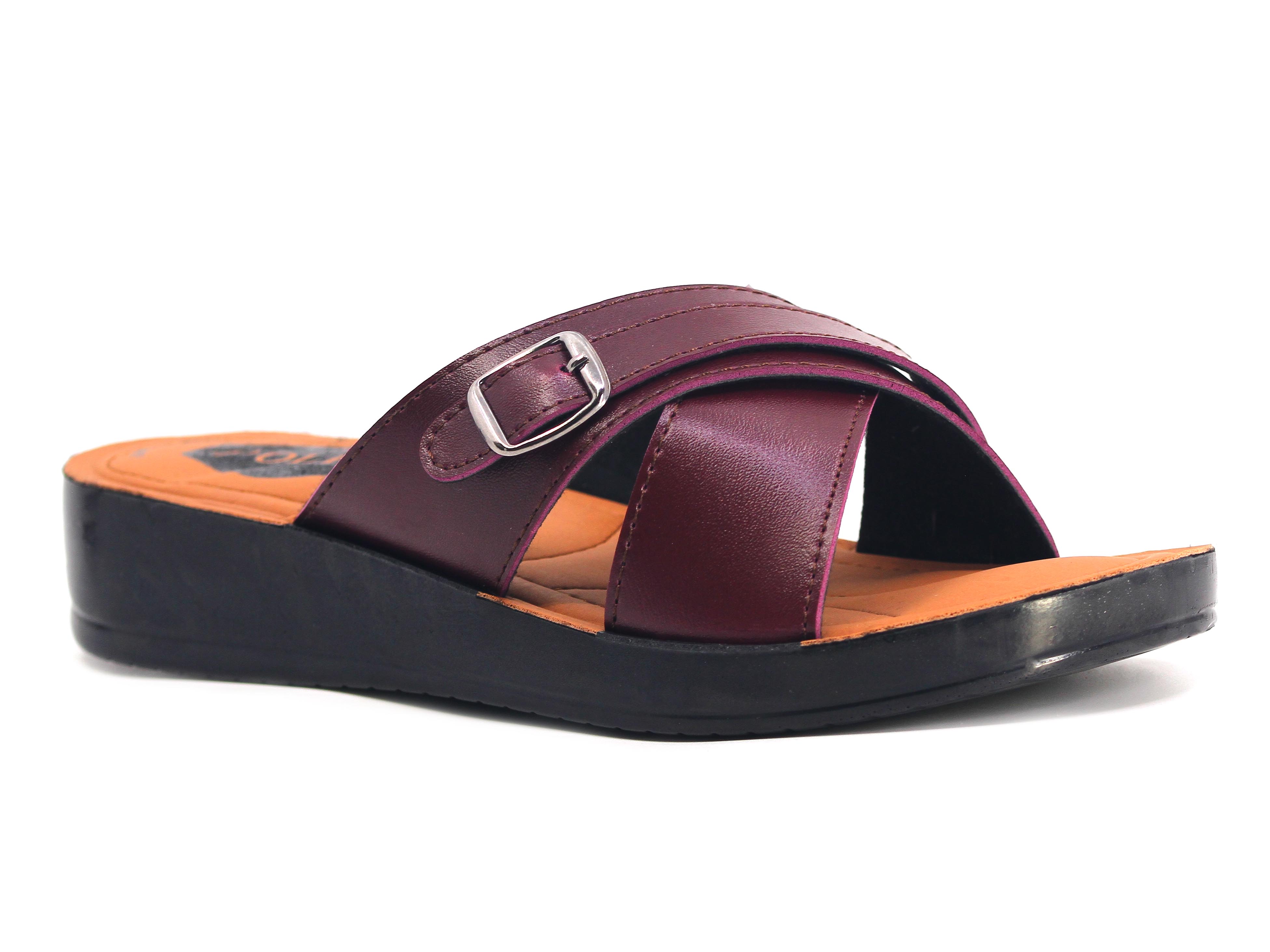 Polex Zenne 674 Çapraz Tokalı Pedli Günlük Terlik - 1