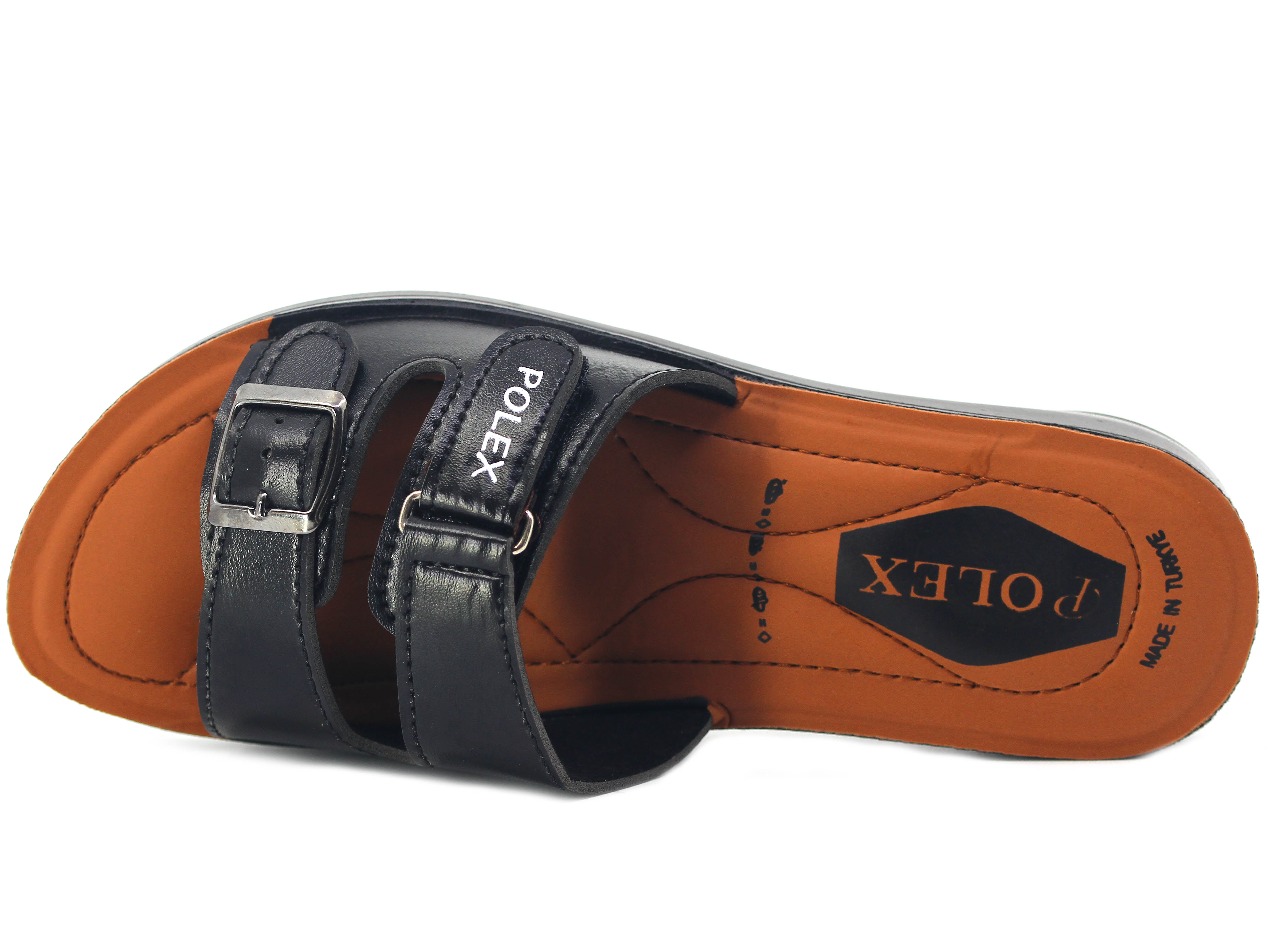 Polex Zenne 644 Cırtlı Pedli Günlük Terlik - 2