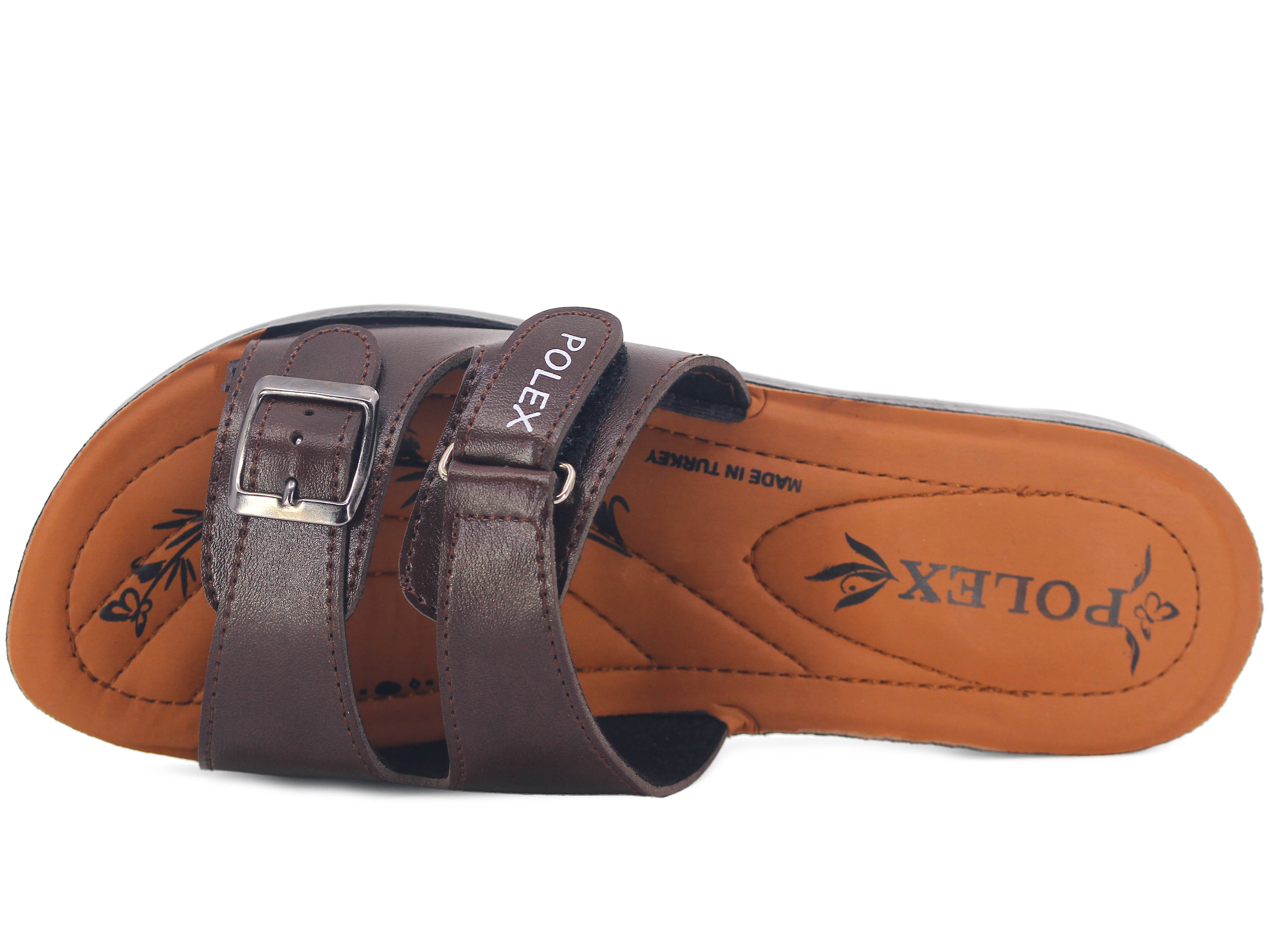 Polex Zenne 644 Cırtlı Pedli Günlük Terlik - 2