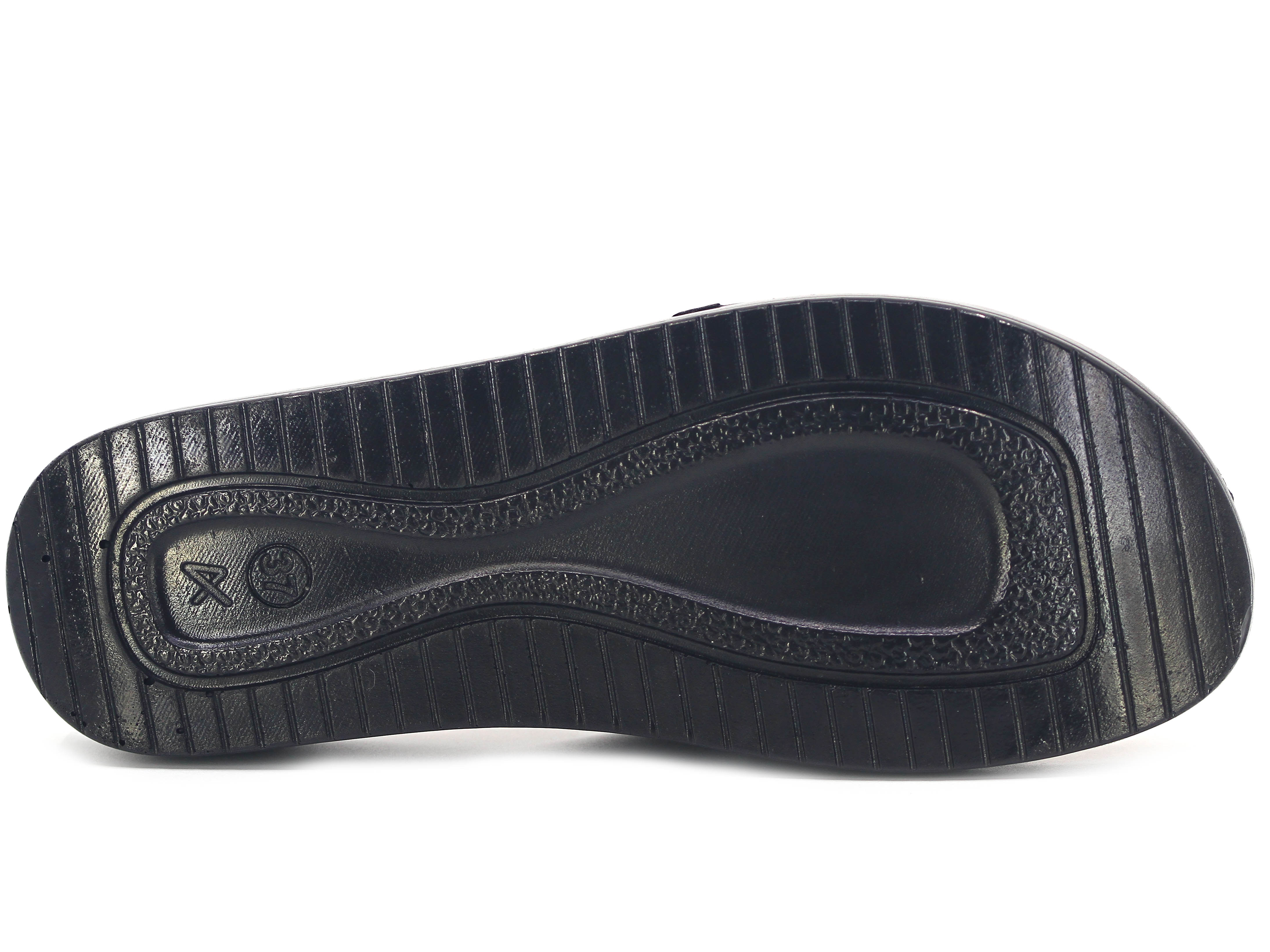 Polex Zenne 537 Leopar Desen Tokalı Taşlı Pedli Günlük Terlik - 3