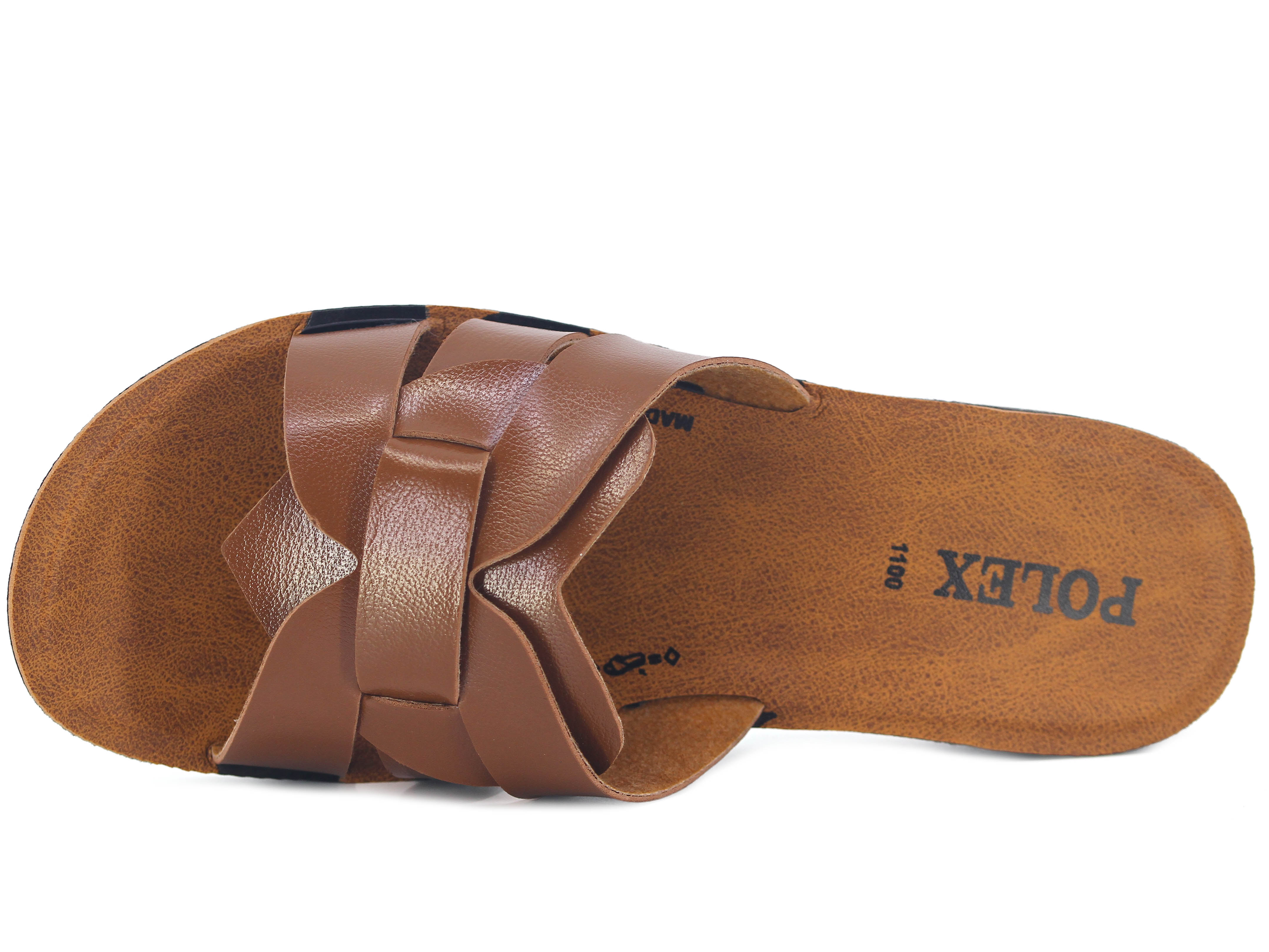 Polex Zenne 1101 Kalpli Geçmeli Cilt Günlük Terlik - 2