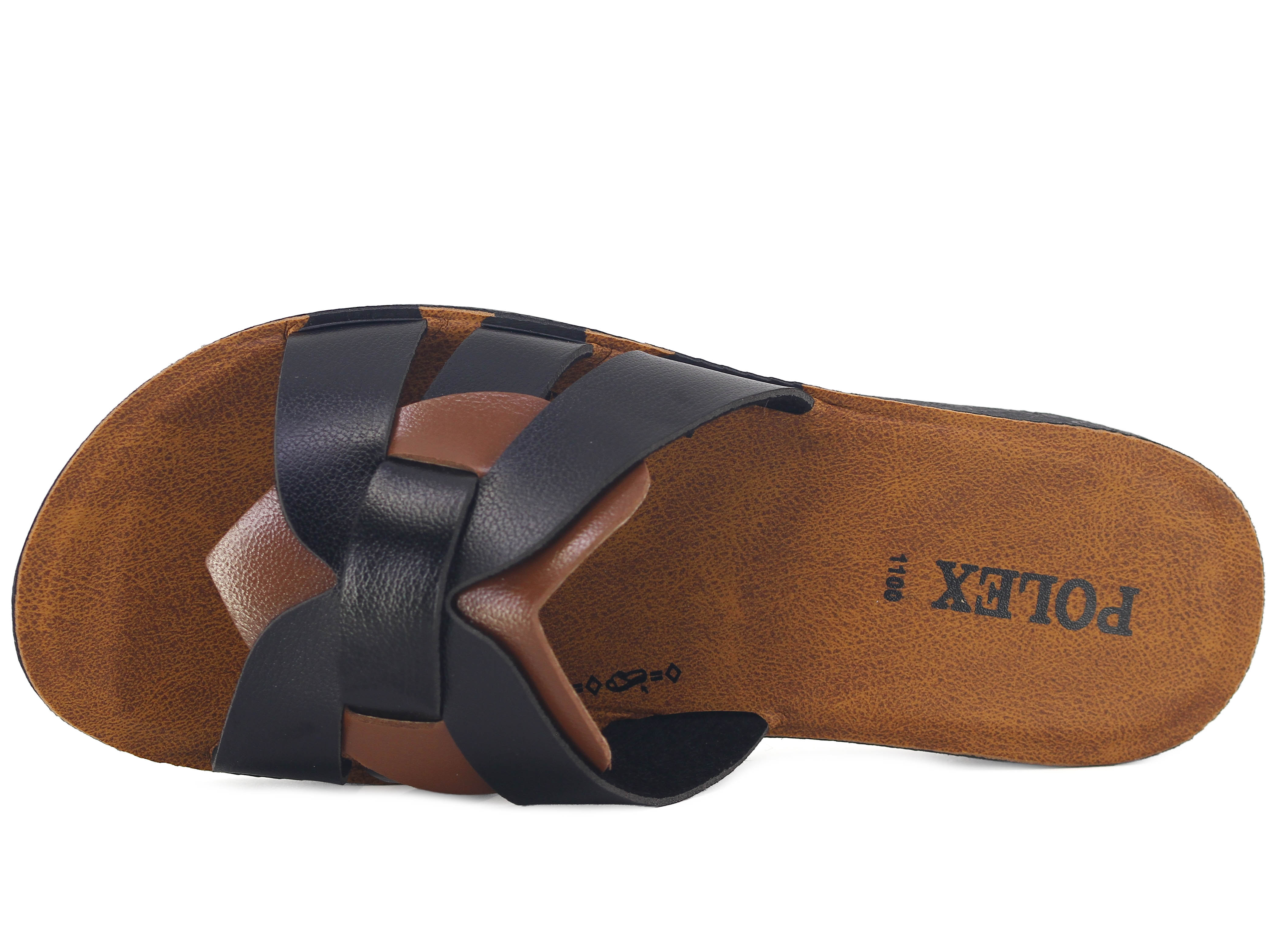 Polex Zenne 1101 Kalpli Geçmeli Cilt Günlük Terlik - 2