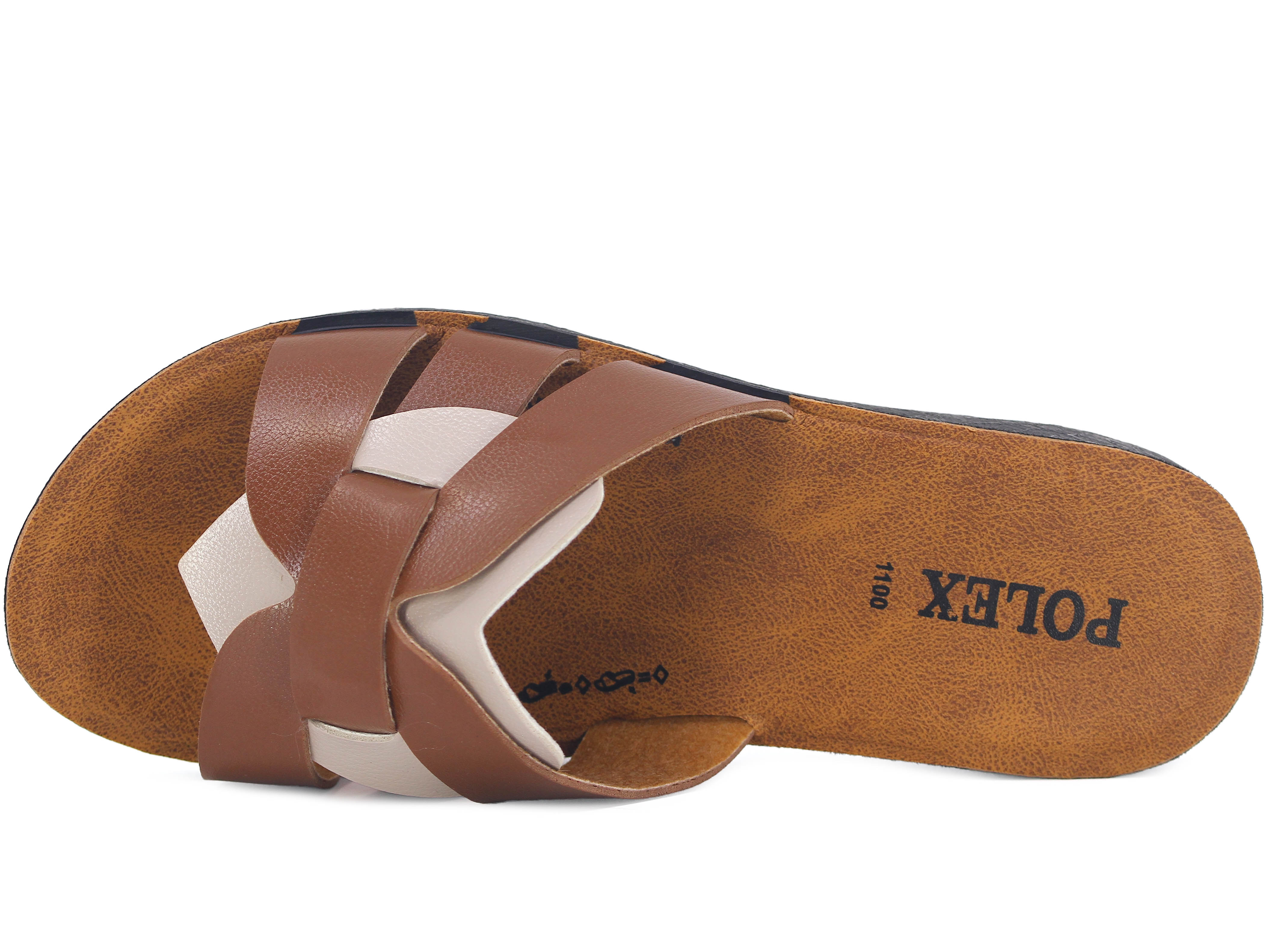 Polex Zenne 1101 Kalpli Geçmeli Cilt Günlük Terlik - 2