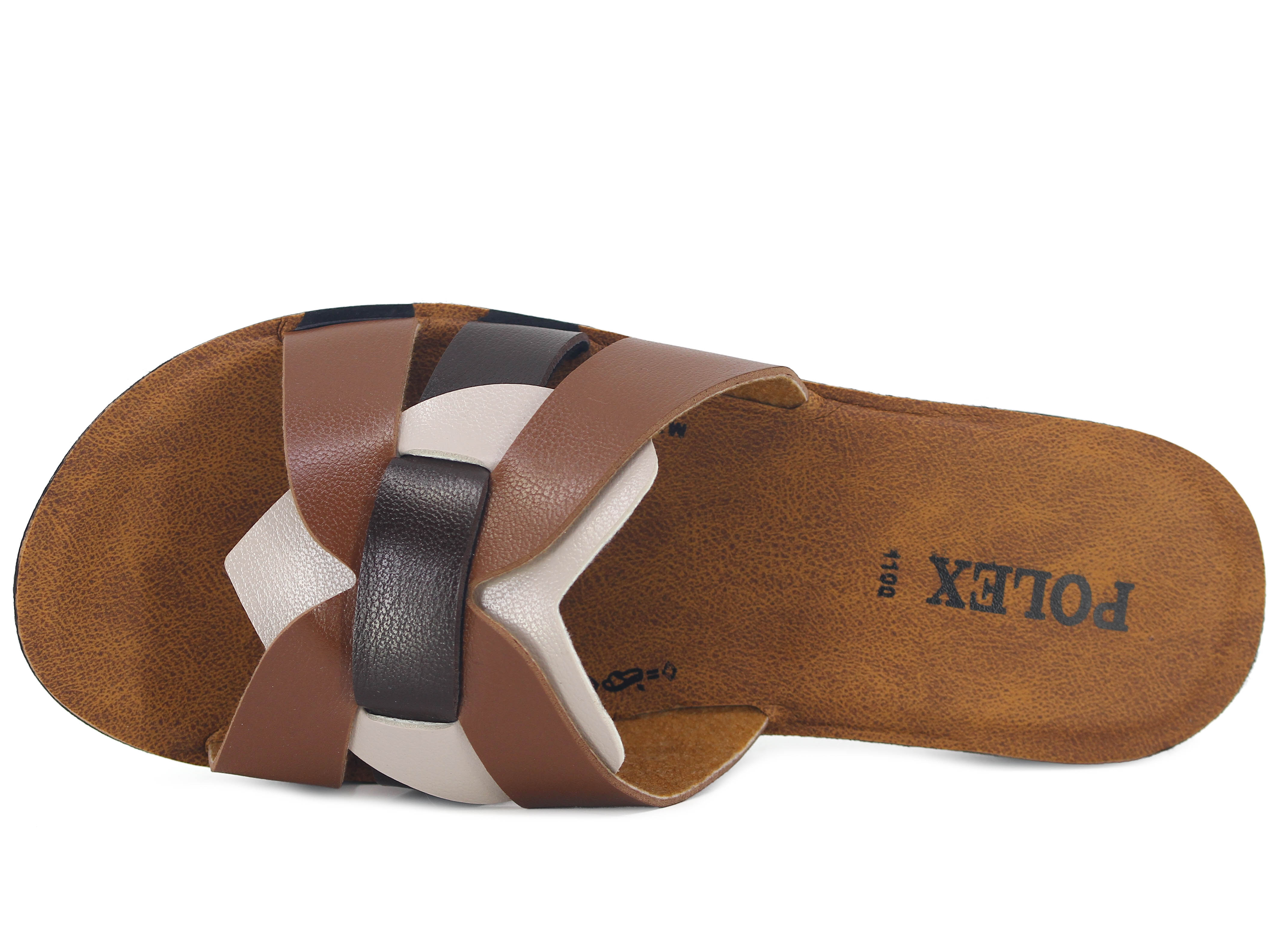 Polex Zenne 1101 Kalpli Geçmeli Cilt Günlük Terlik - 2