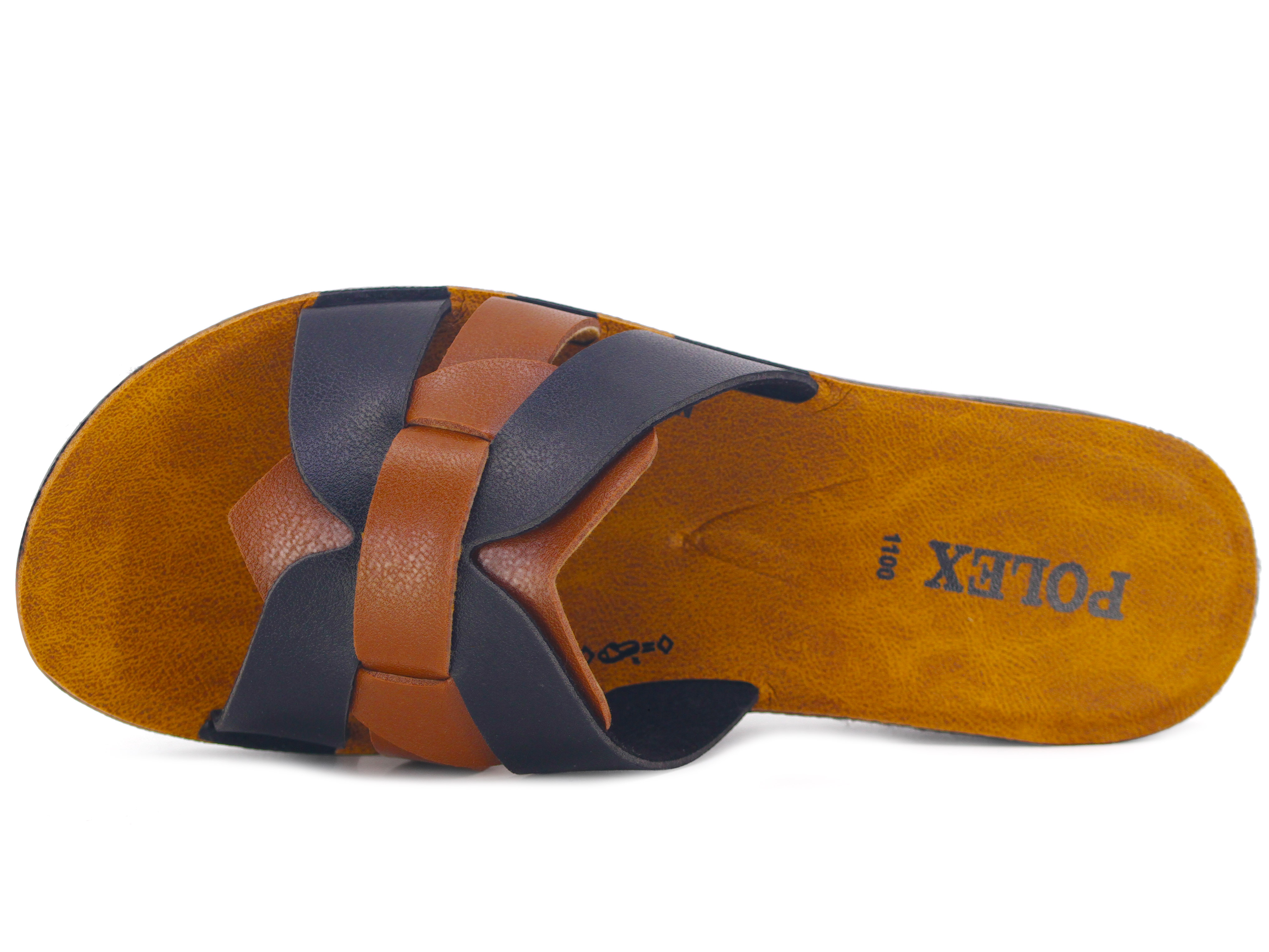 Polex Zenne 1101 Kalpli Geçmeli Cilt Günlük Terlik - 2