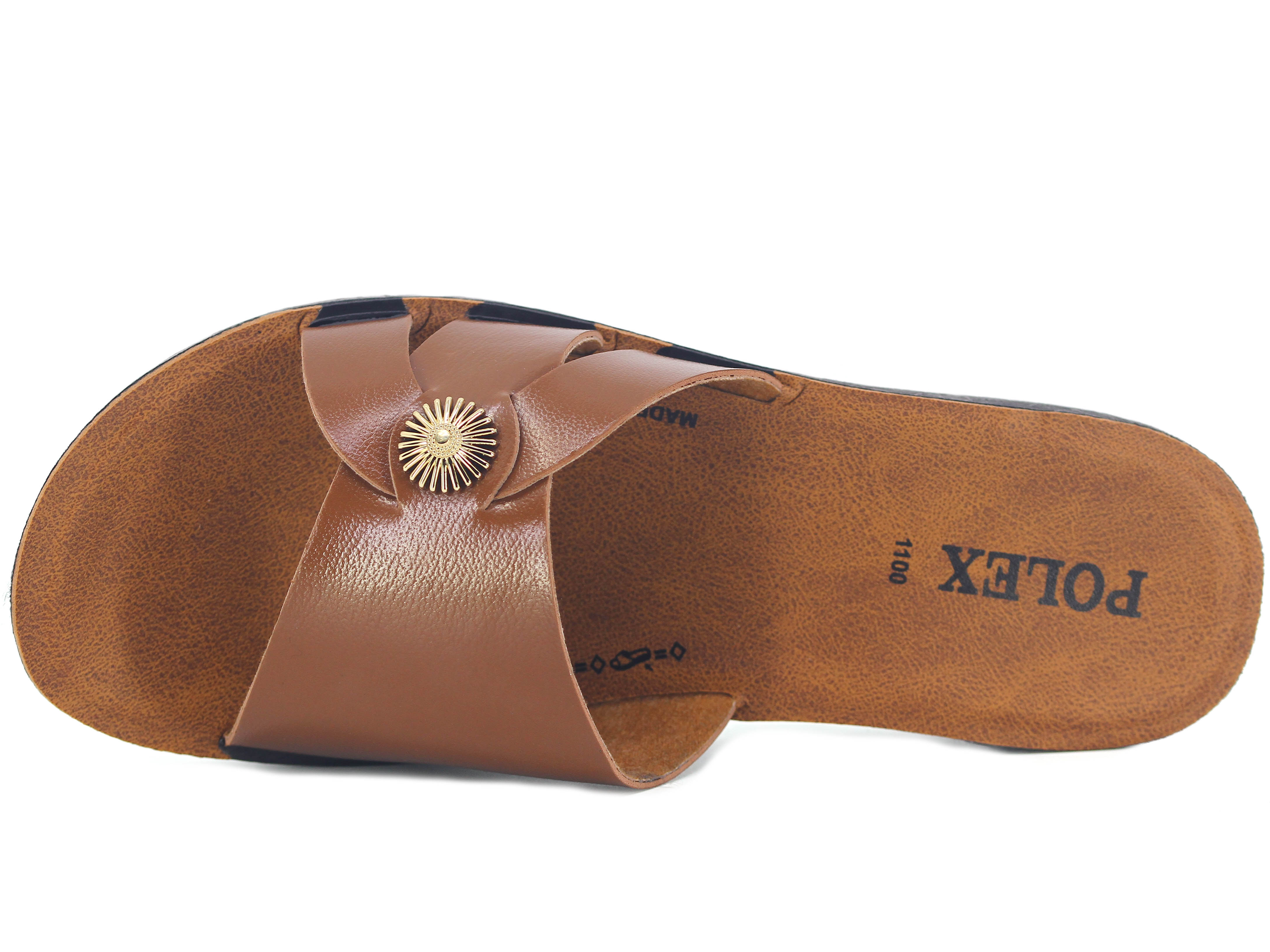 Polex Zenne 1105 Tokalı Cilt Günlük Terlik - 2