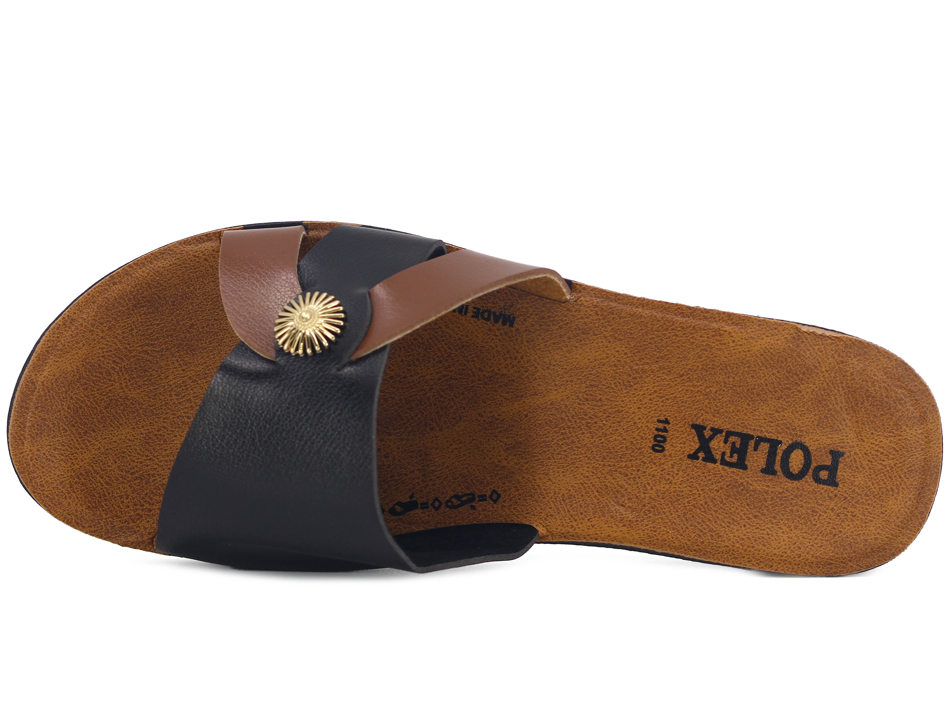 Polex Zenne 1105 Tokalı Cilt Günlük Terlik - 2