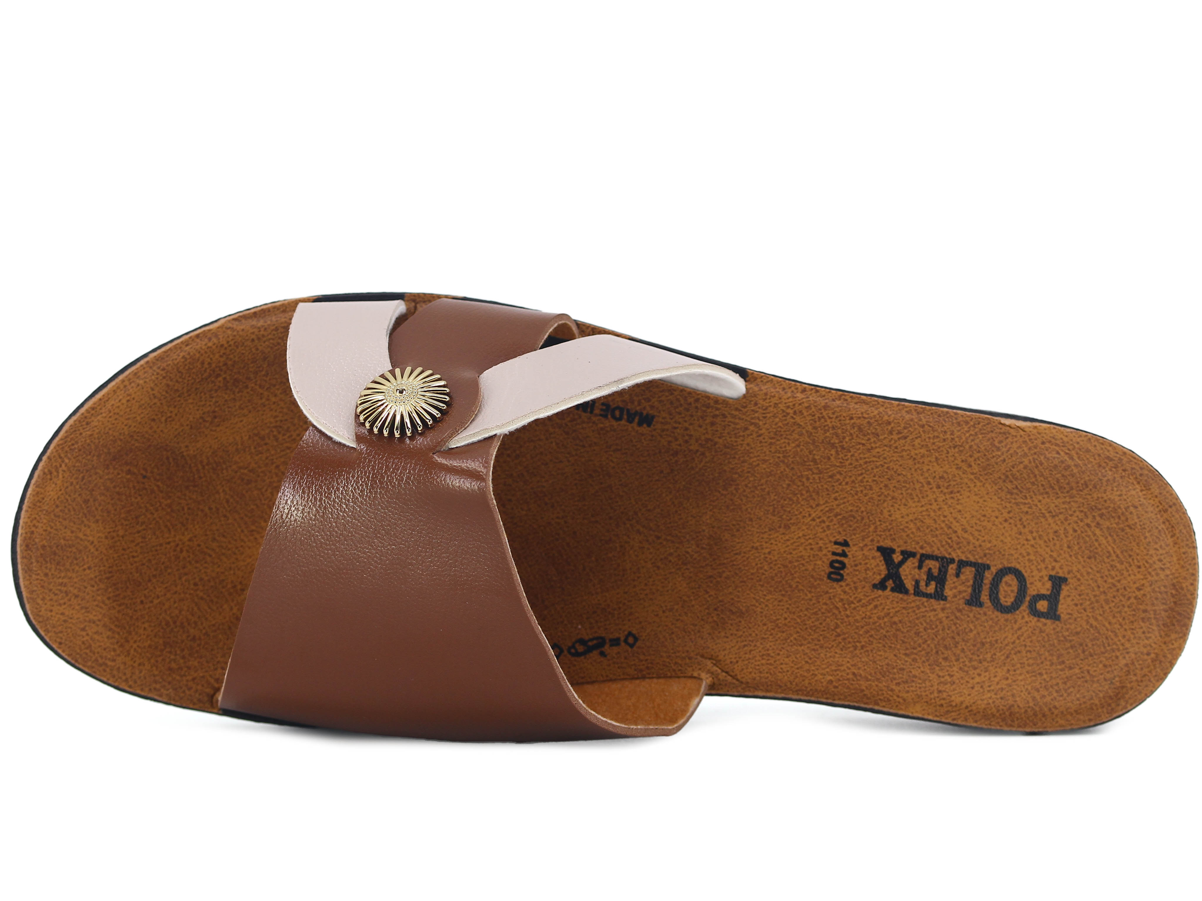 Polex Zenne 1105 Tokalı Cilt Günlük Terlik - 2