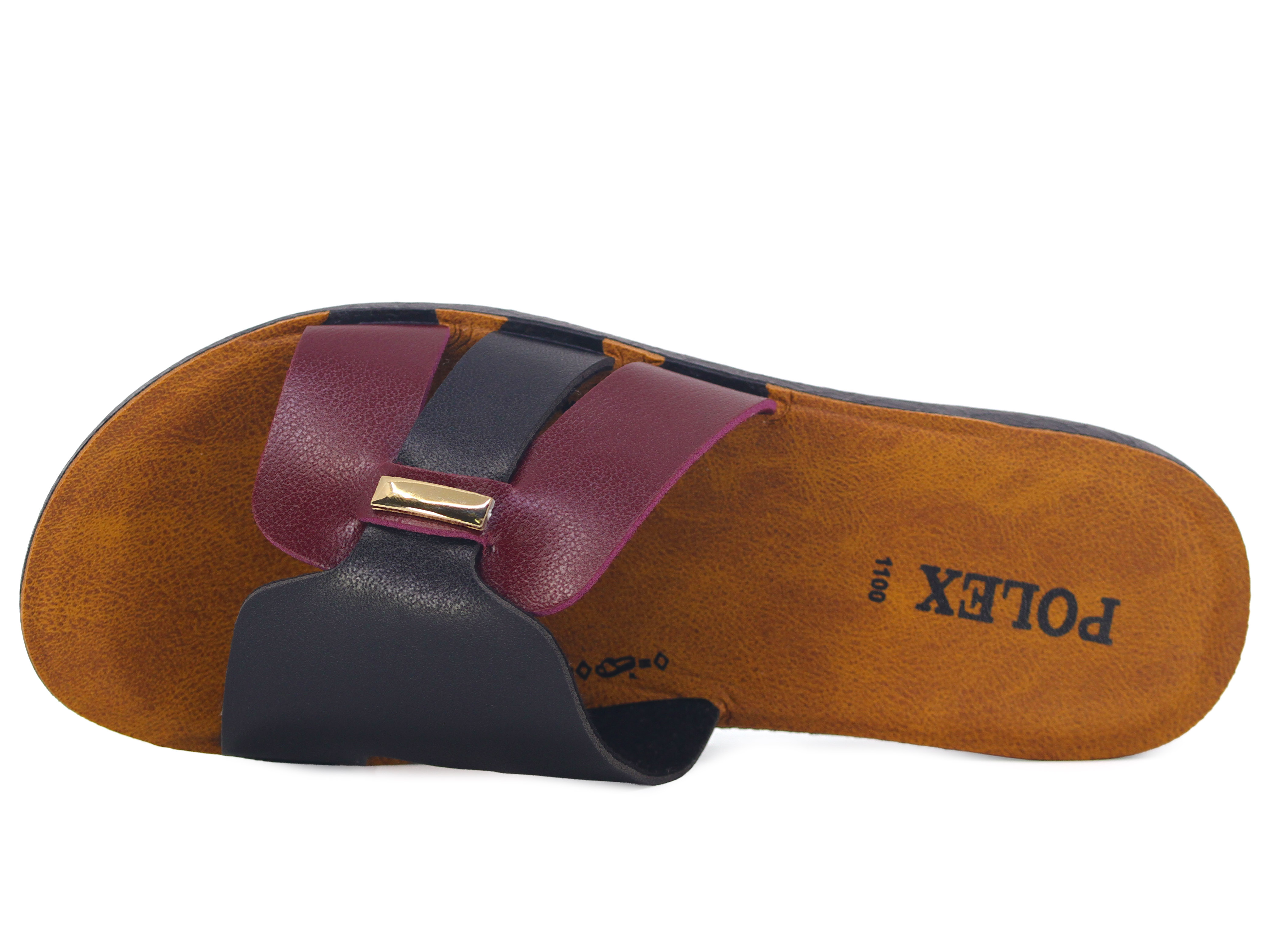 Polex Zenne 1107 Geçmeli Parçalı Cilt Günlük Terlik - 2
