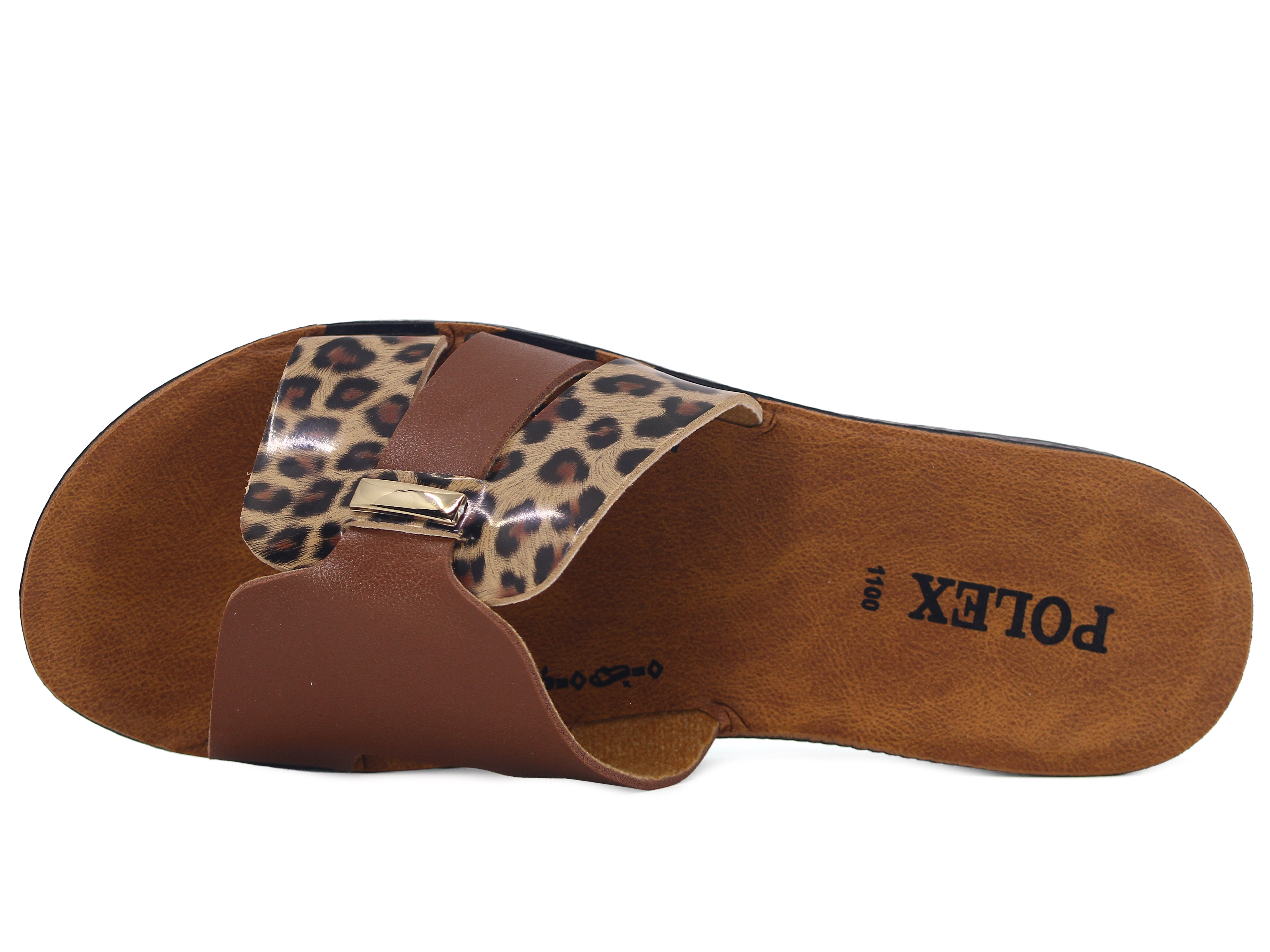 Polex Zenne 1107 Geçmeli Parçalı Cilt Günlük Terlik - 2