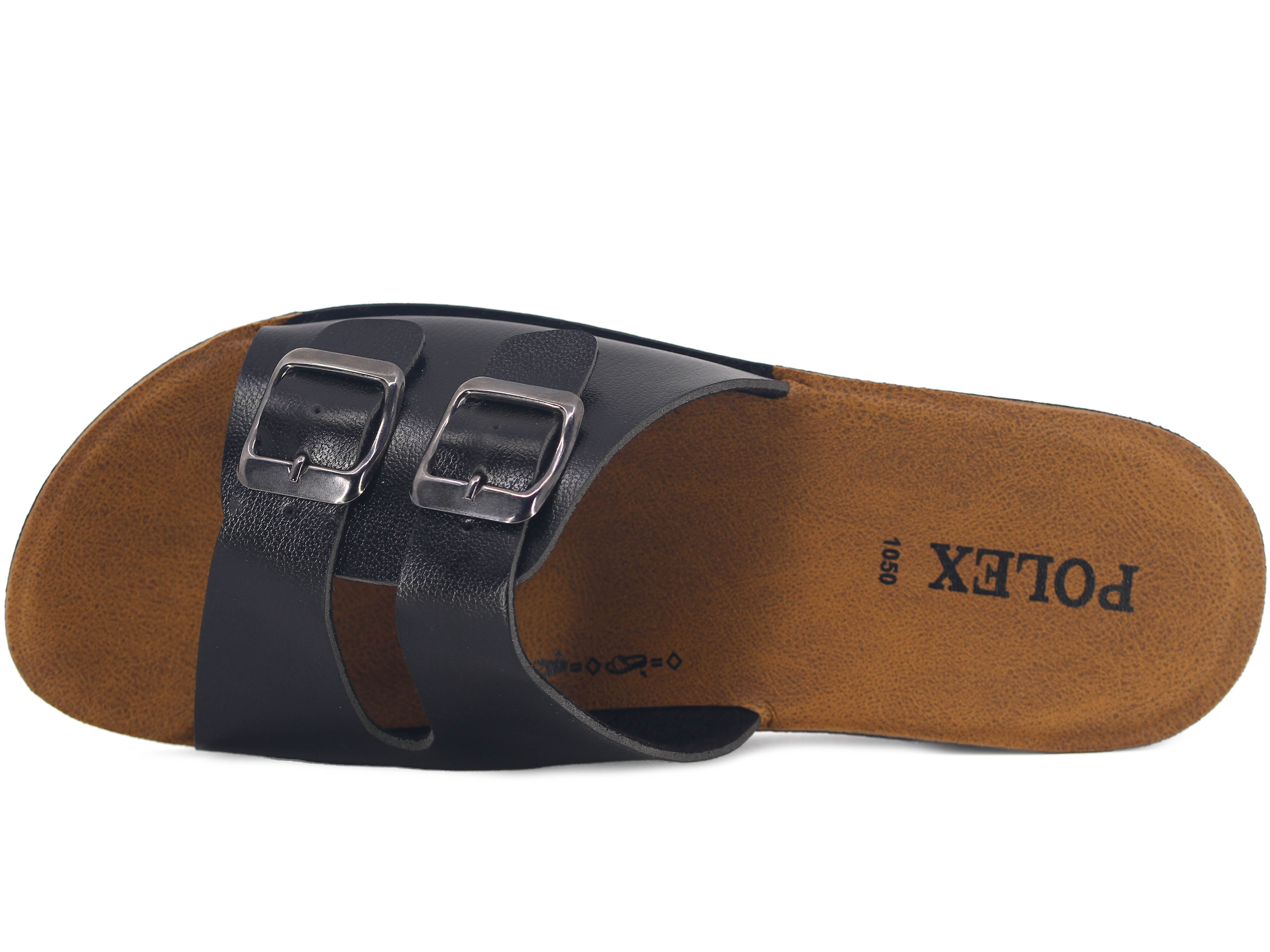 Polex Zenne 1054 Çift Toka Cilt Günlük Terlik - 2